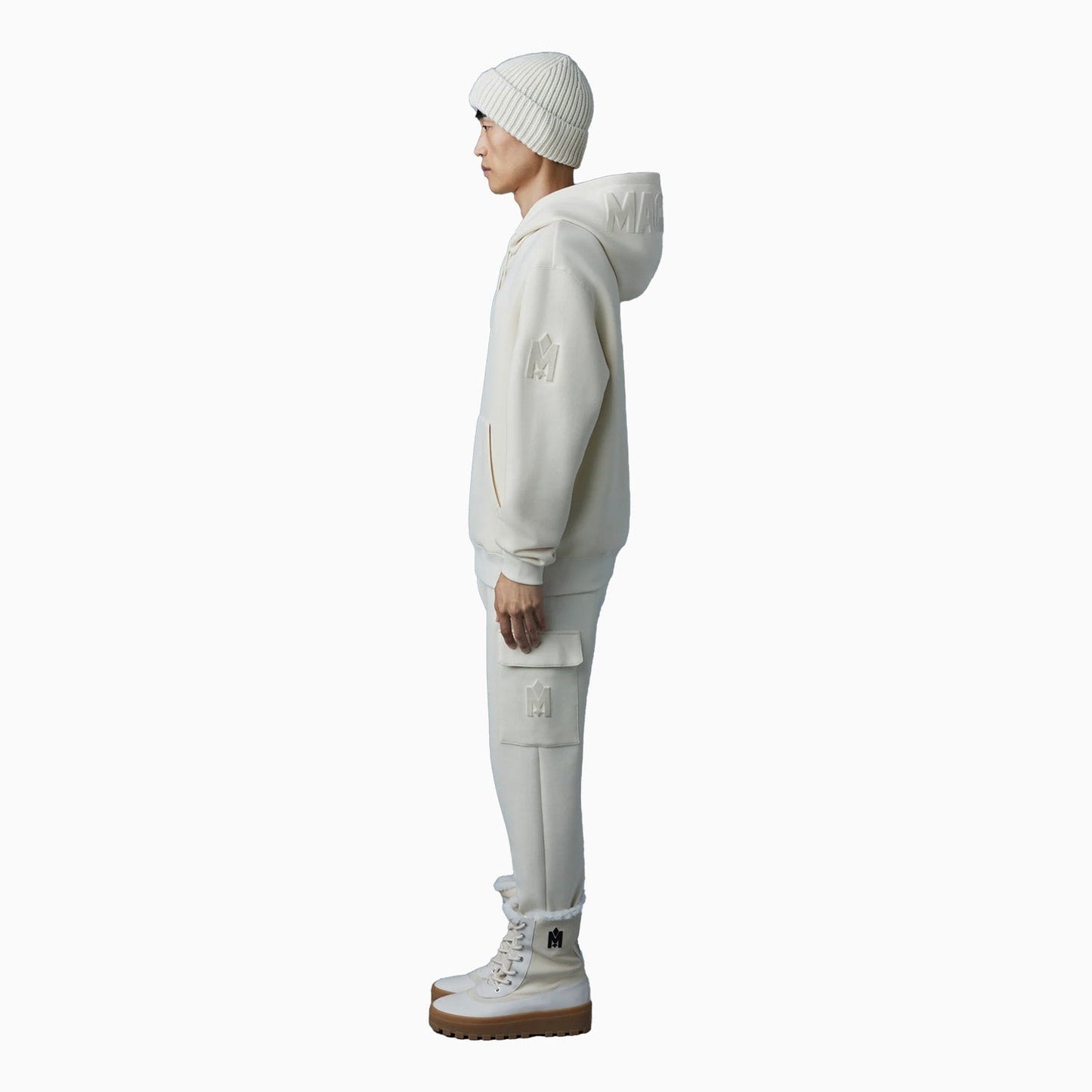 KRYS Pull Over Hoodie With Velvet Embroidery
