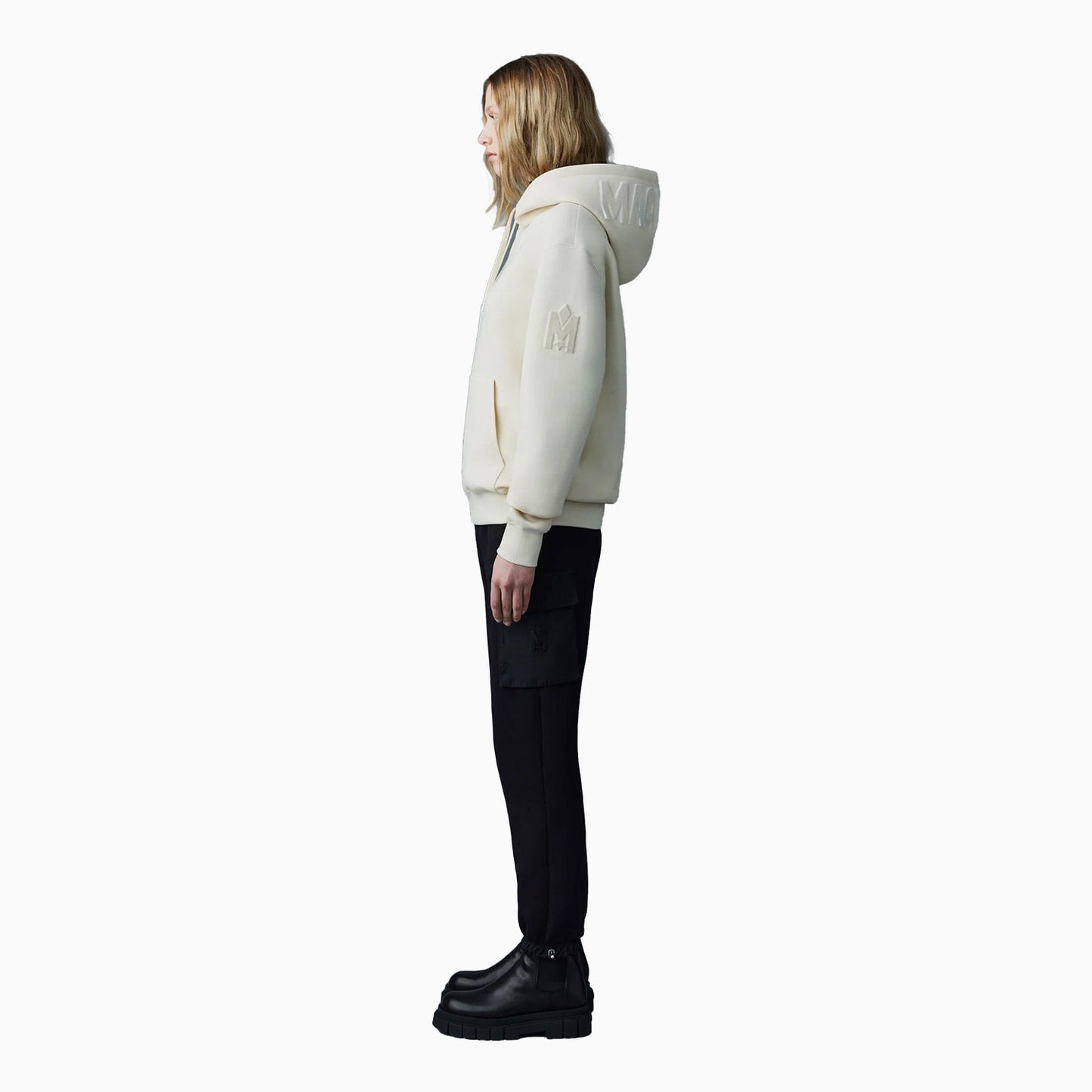 KRYS Pull Over Hoodie With Velvet Embroidery