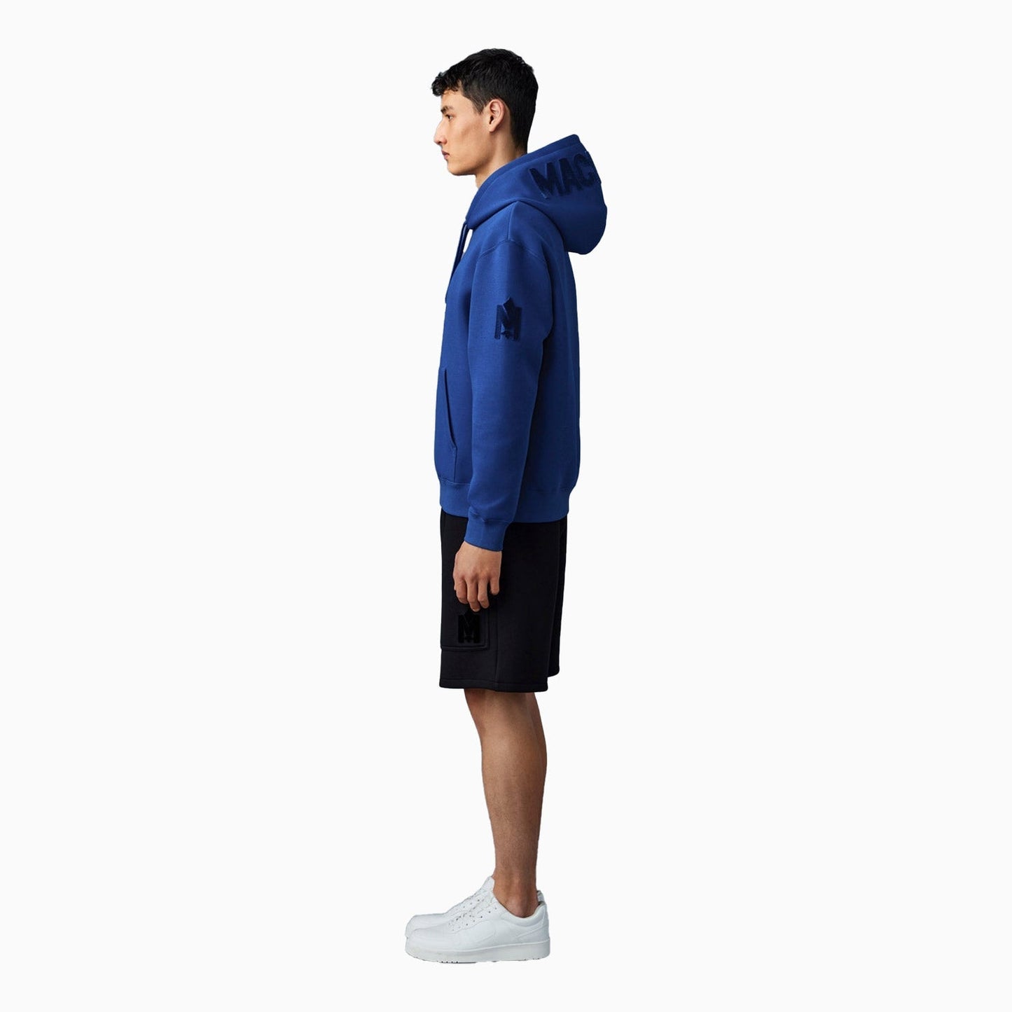 KRYS Pull Over Hoodie With Velvet Embroidery