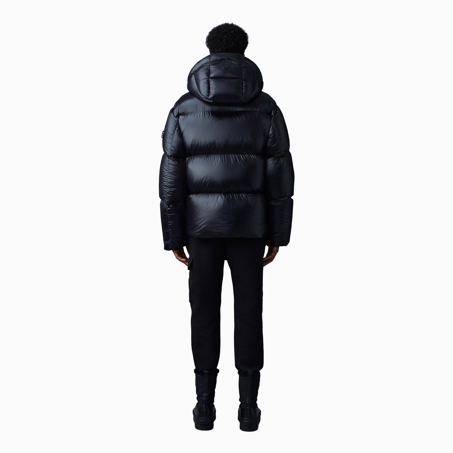 Men's KENT-Z Lustrous Light Down Jacket With Hood