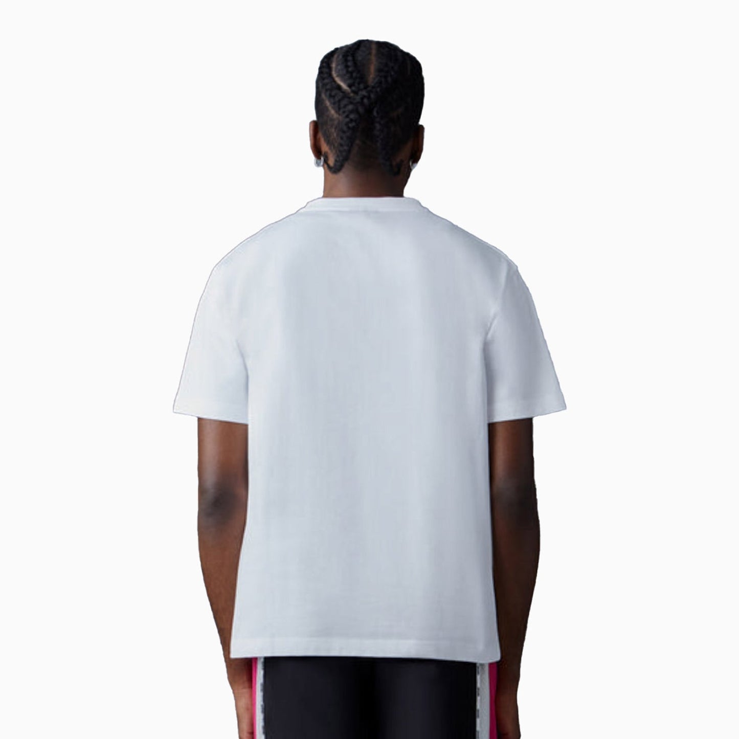 Men's Short Sleeve T-Shirt With Velvet Logo