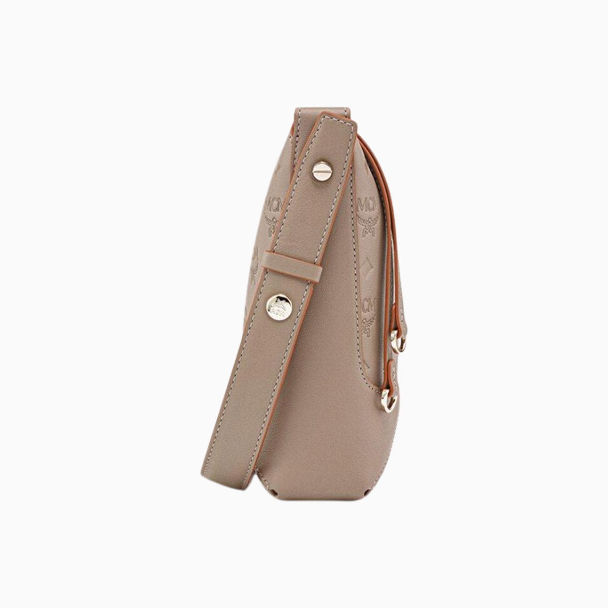 Women's Klara Monogrammed Leather Shoulder Bag
