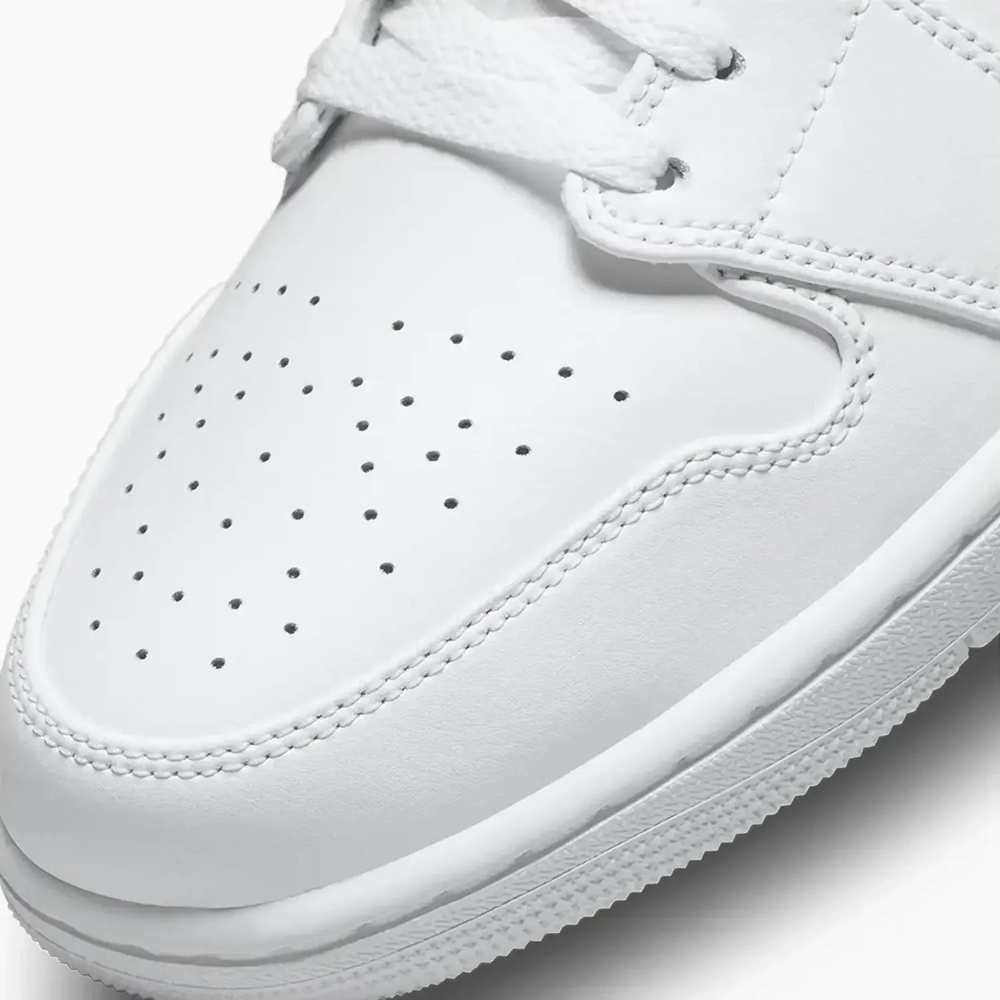 Men's Air Jordan 1 Low "Triple White"