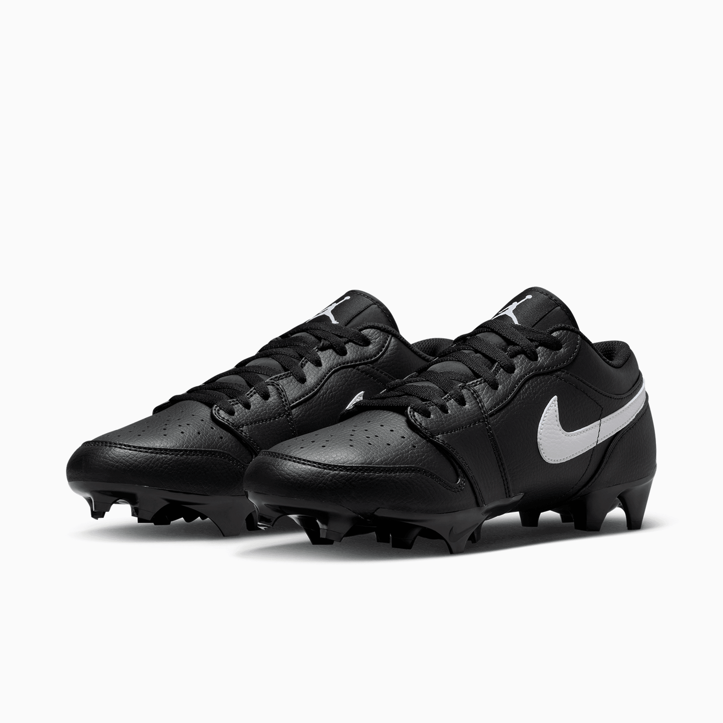 Men's Jordan 1 Low TD Football Cleat "Black"