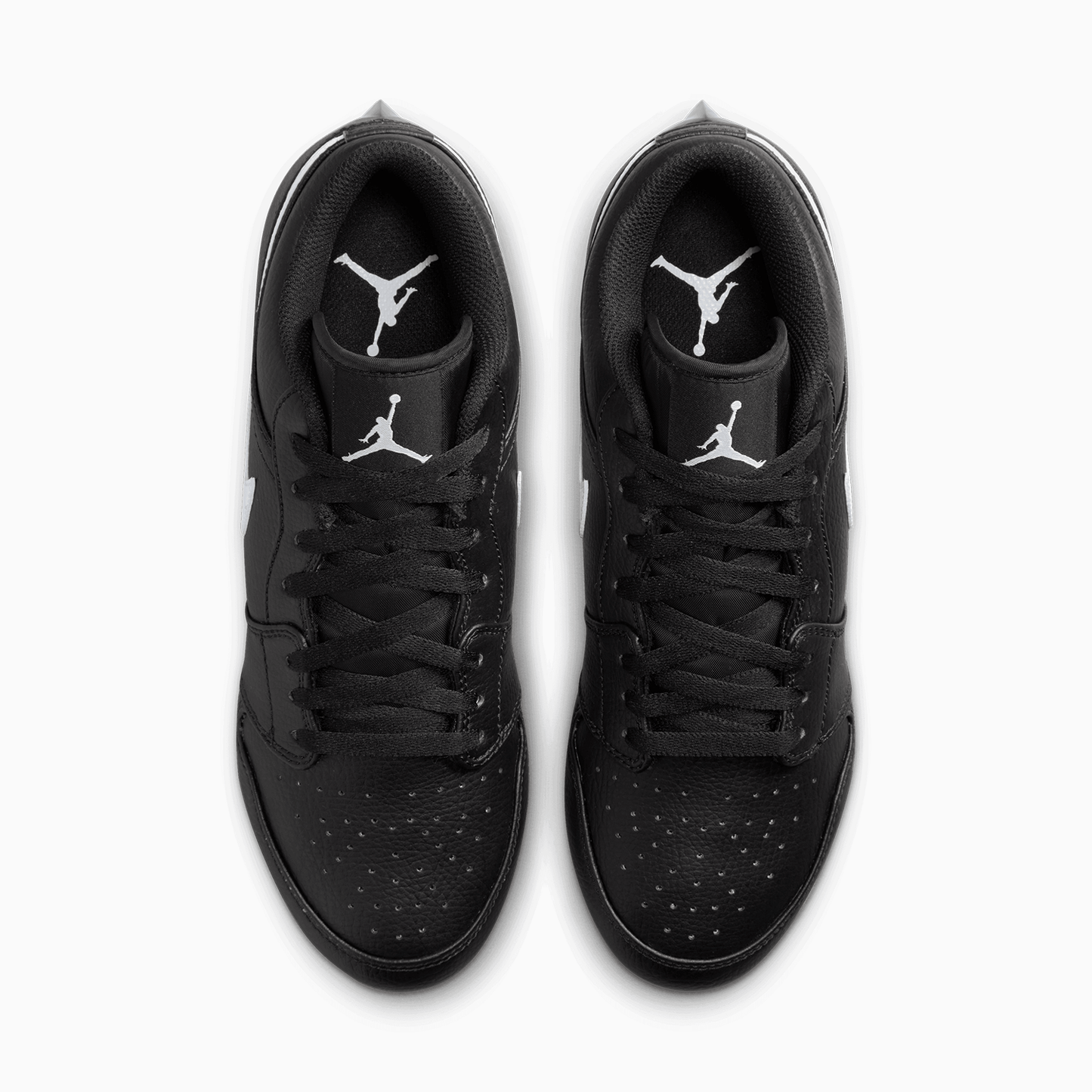 Men's Jordan 1 Low TD Football Cleat "Black"