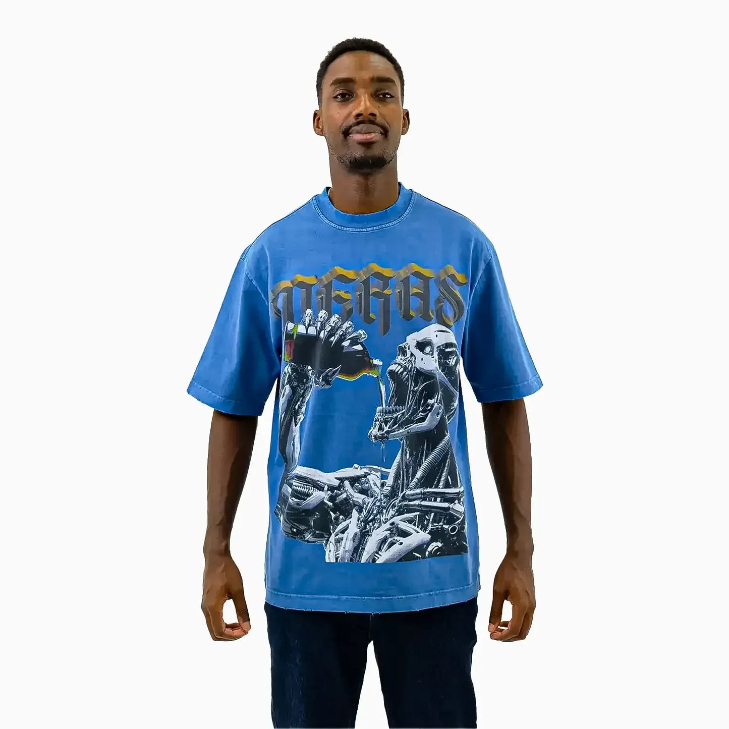 Men's AI Robot Crew Neck T-Shirt