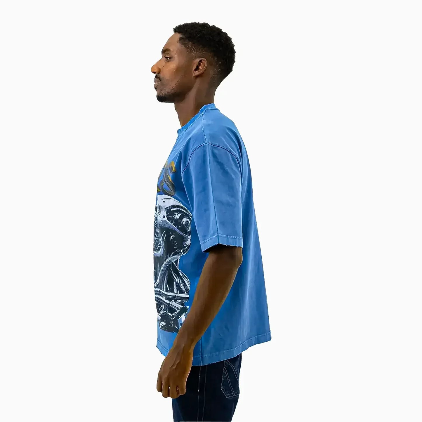 Men's AI Robot Crew Neck T-Shirt