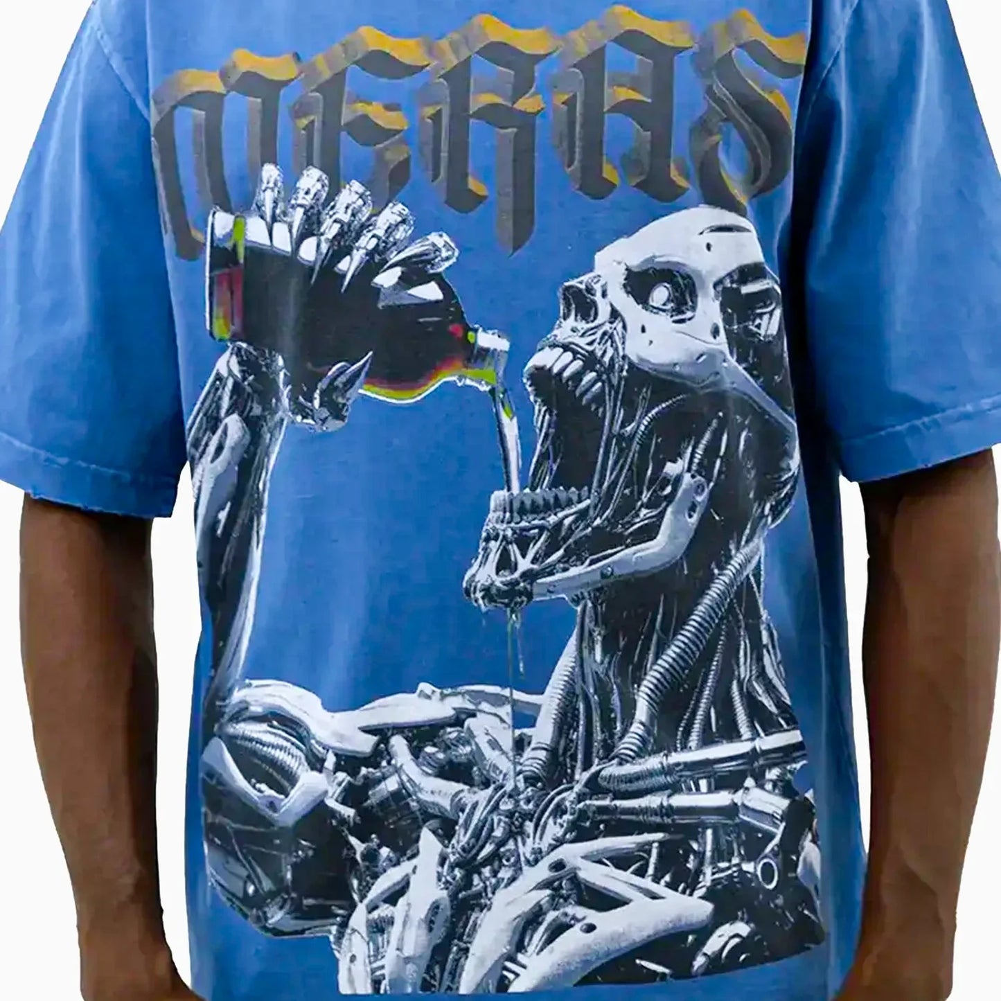 Men's AI Robot Crew Neck T-Shirt