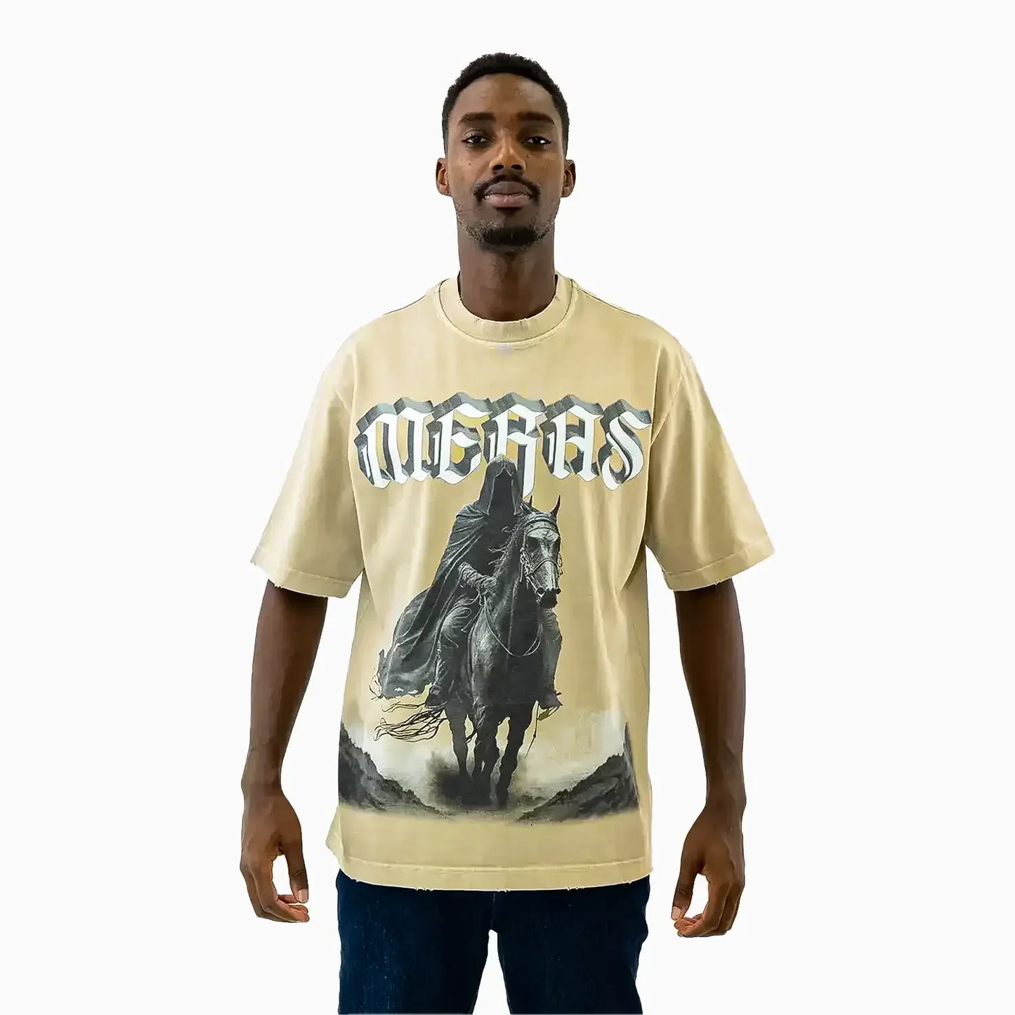 Men's Black Knight Crew Neck T-Shirt