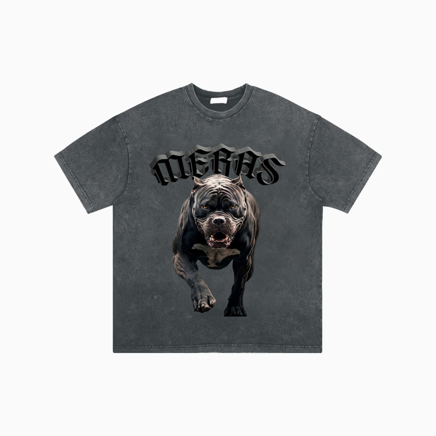 Men's Bull Dog Crew Neck T-Shirt