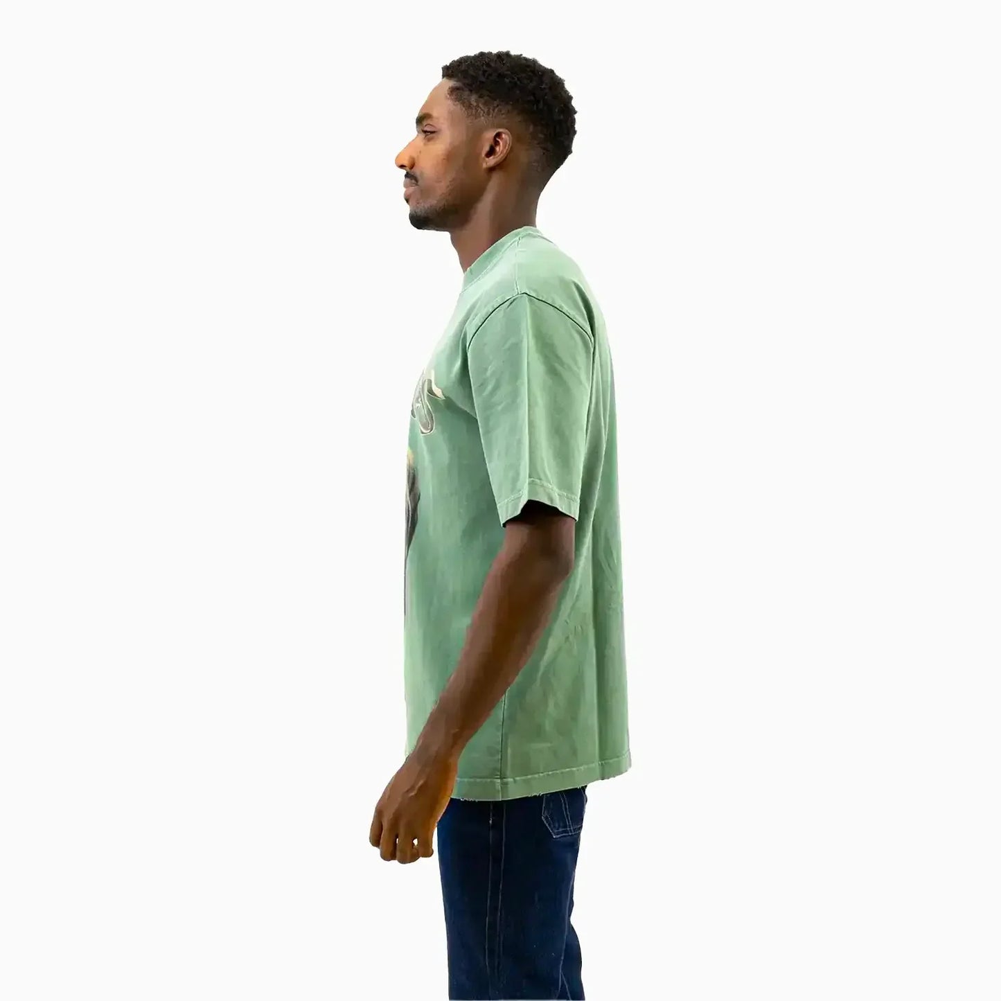 Men's Bull Dog Crew Neck T-Shirt