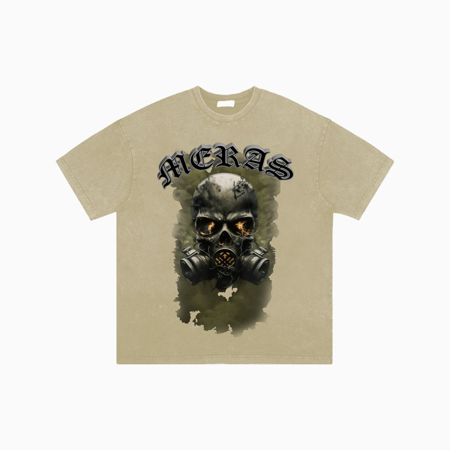 Men's Skull Mask Crew Neck T-Shirt