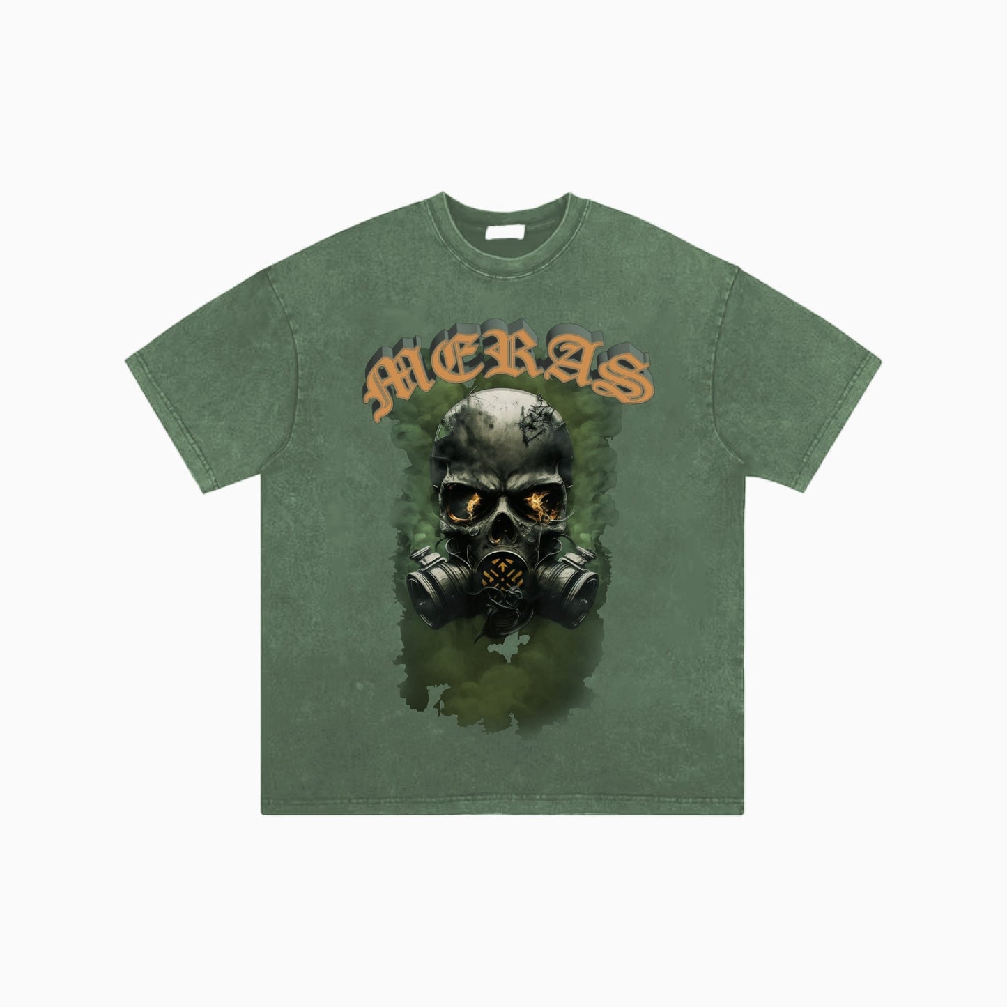 Men's Skull Mask Crew Neck T-Shirt