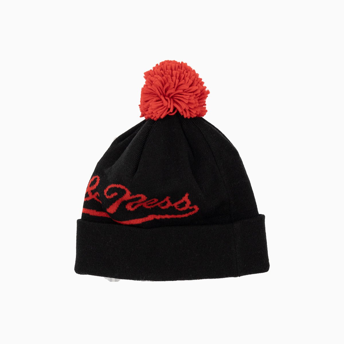 Mitchel & Ness Pom Beanie Knit Hat