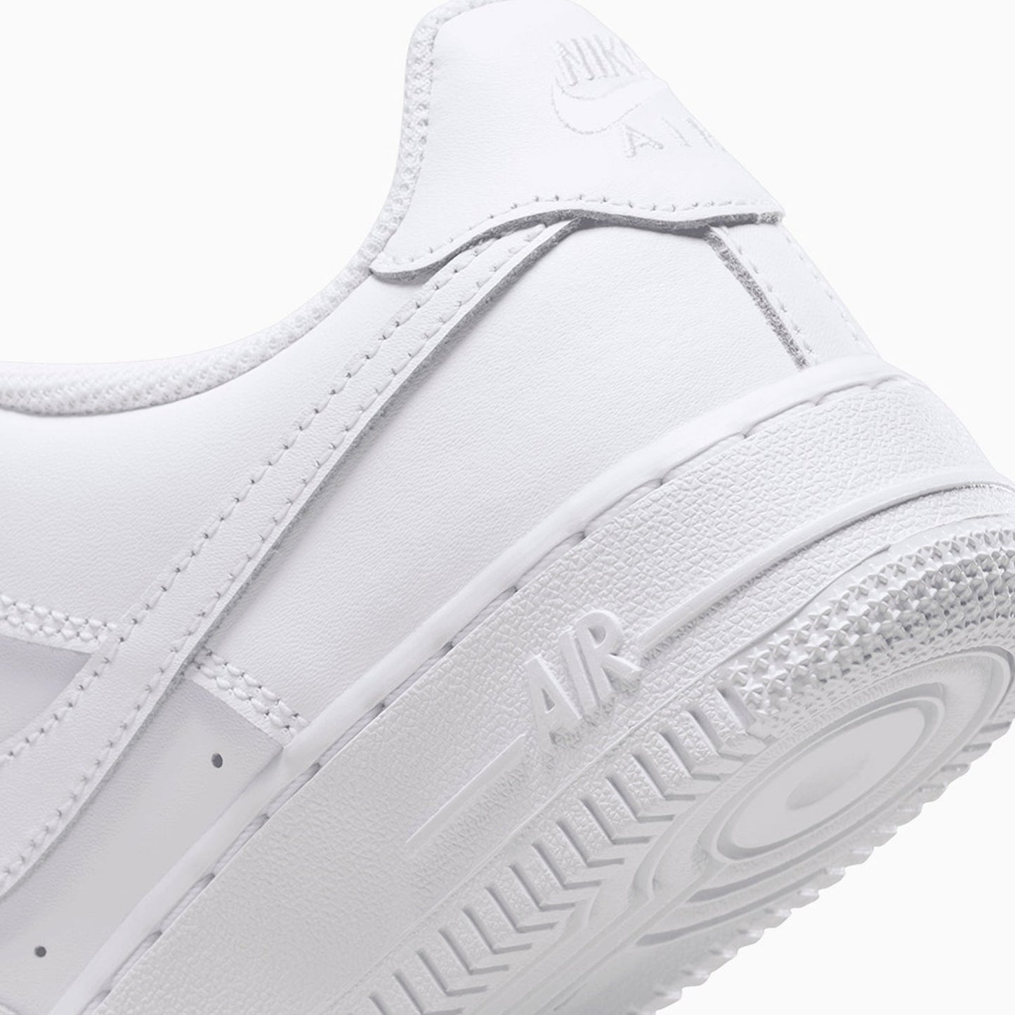 Kid's Air Force 1 LE "Triple White" Grade School