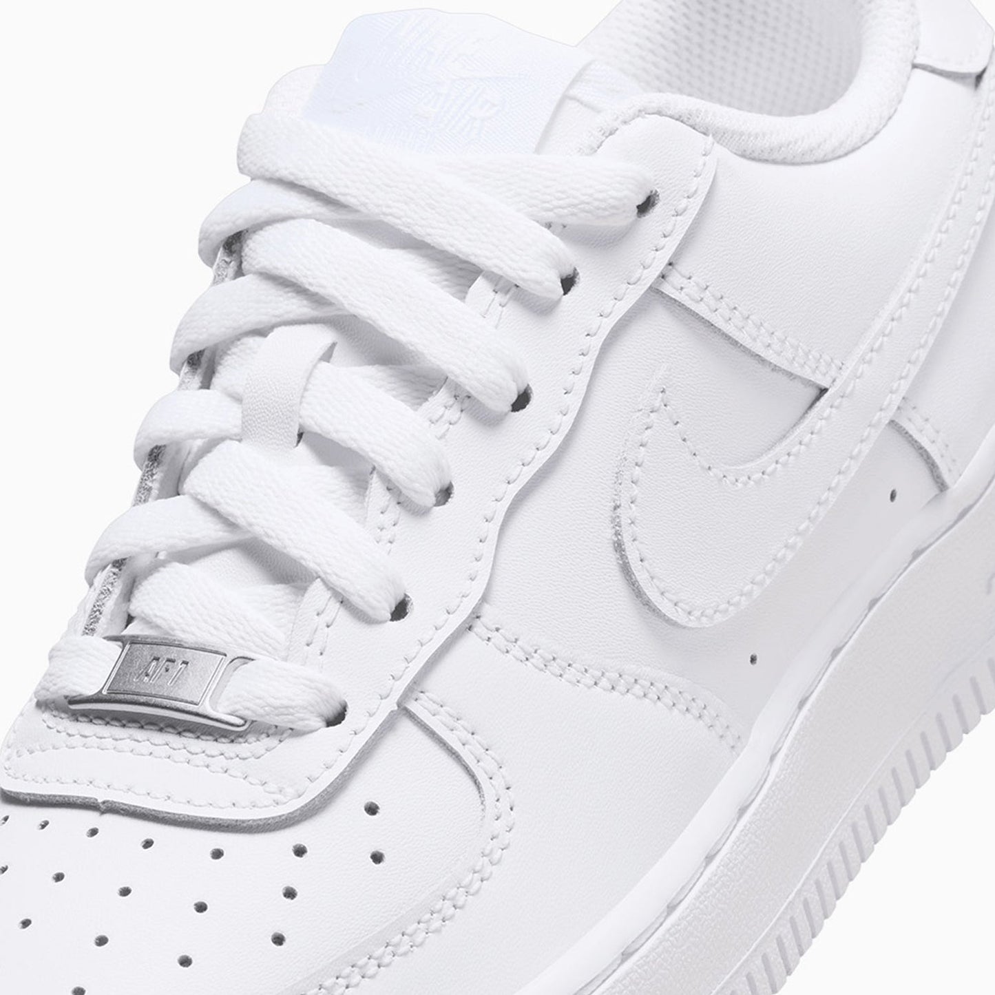 Kid's Air Force 1 LE "Triple White" Grade School