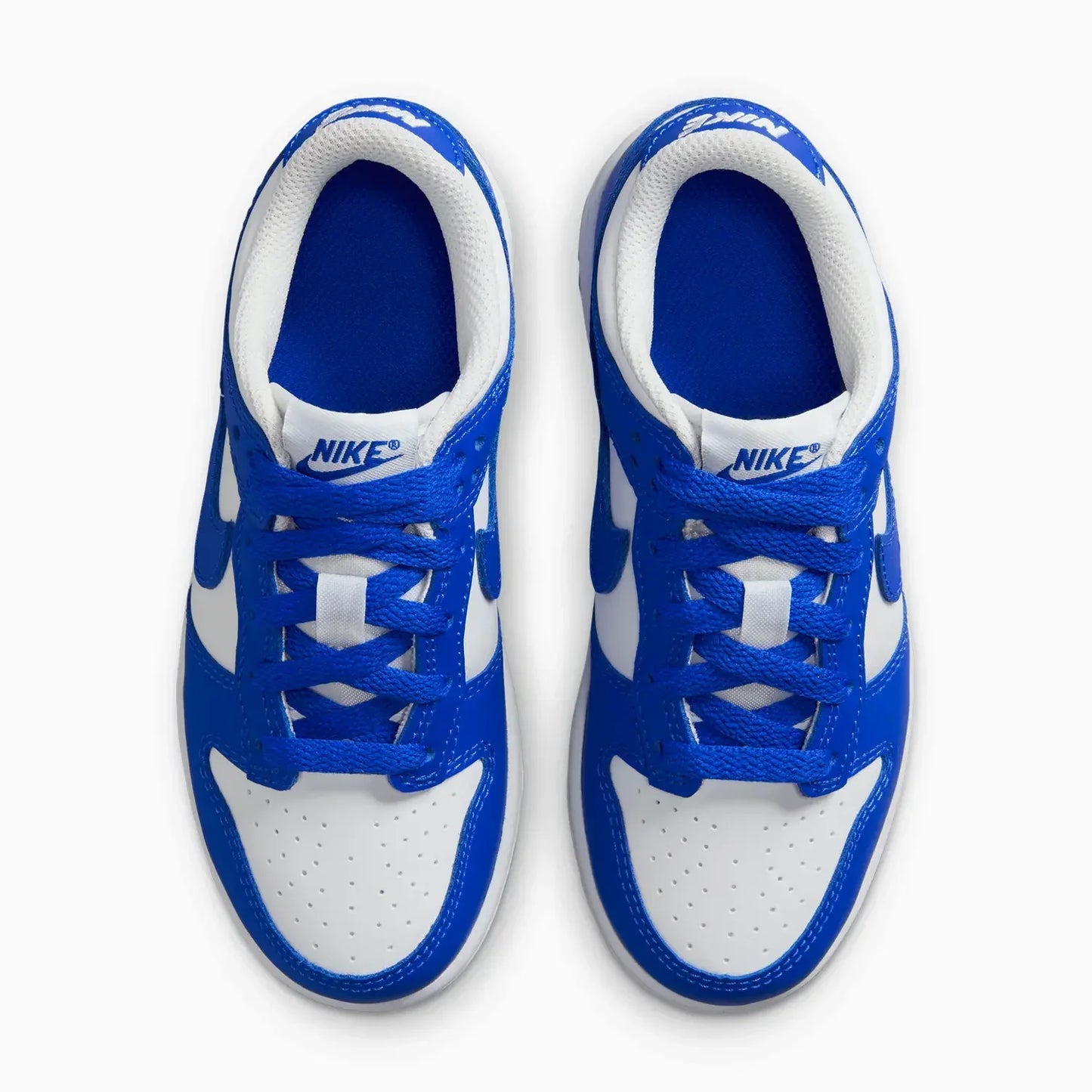 Kid's Dunk Low "White Hyper Royal" Pre-School