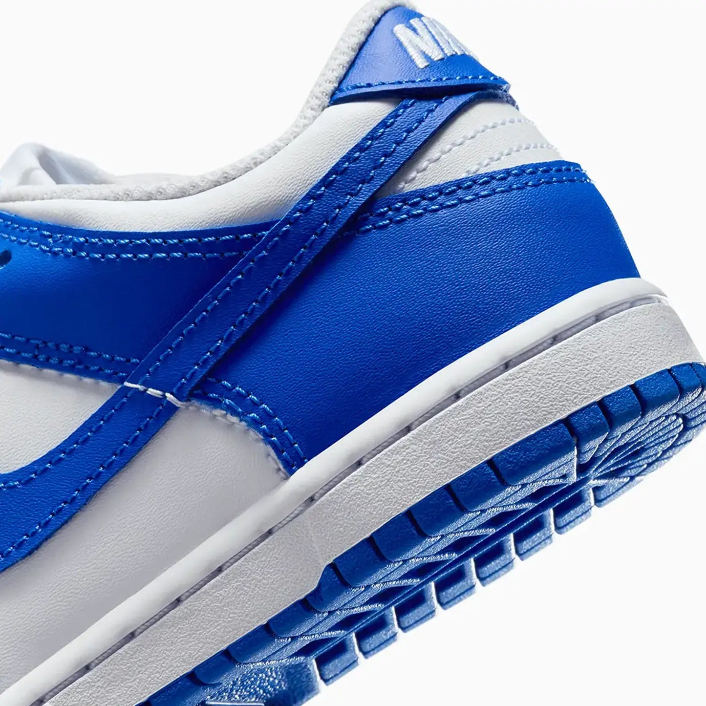 Kid's Dunk Low "White Hyper Royal" Pre-School