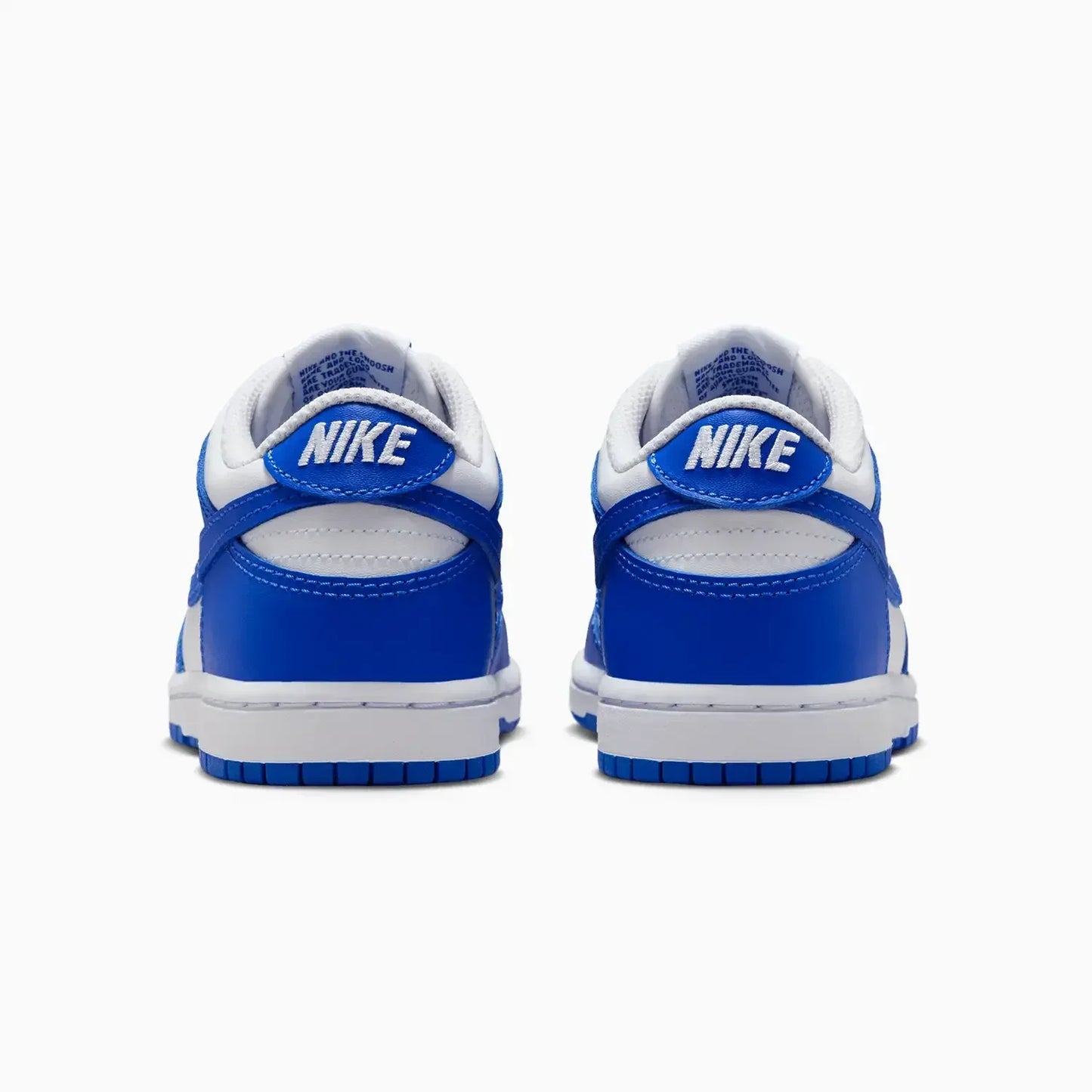 Kid's Dunk Low "White Hyper Royal" Pre-School