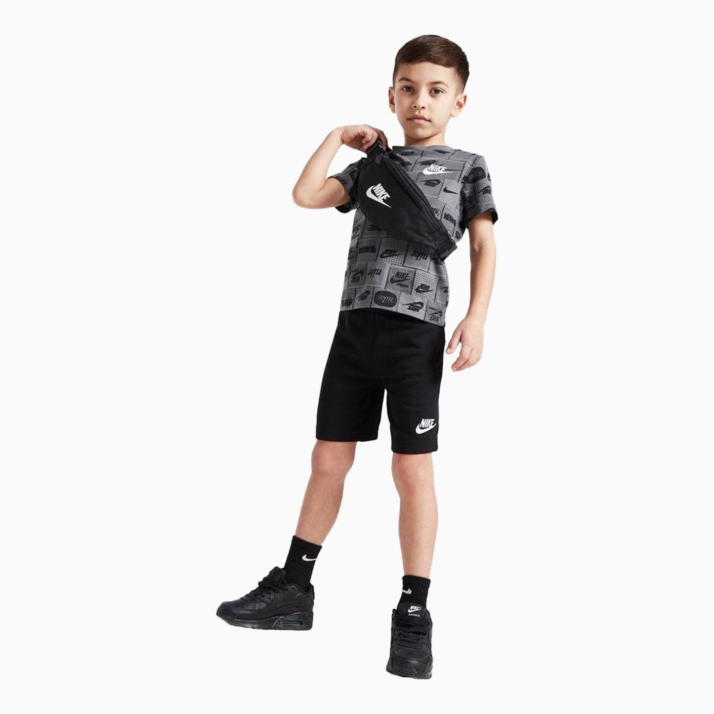 Kid's Sportswear Club AOP 2 Piece Set Outfit