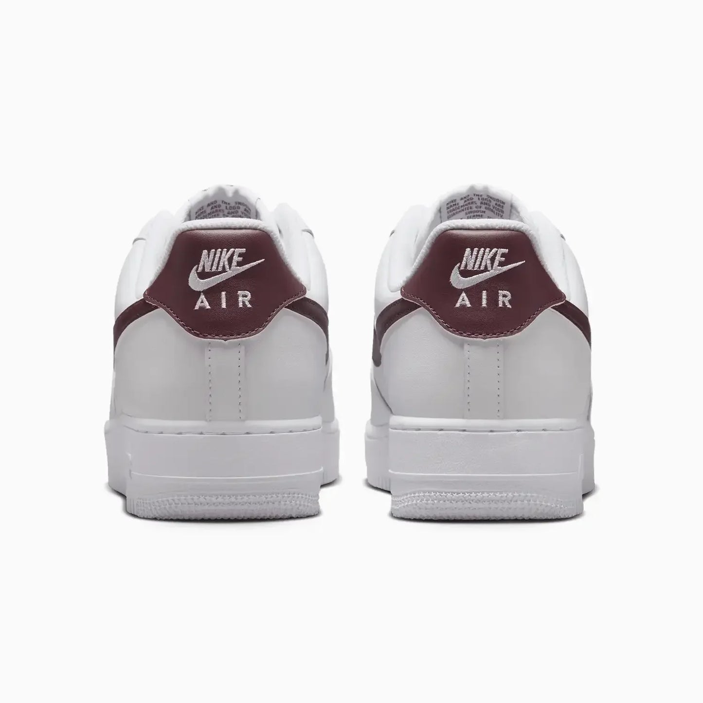 Men's Air Force 1 `07 "White Burgundy Crush"