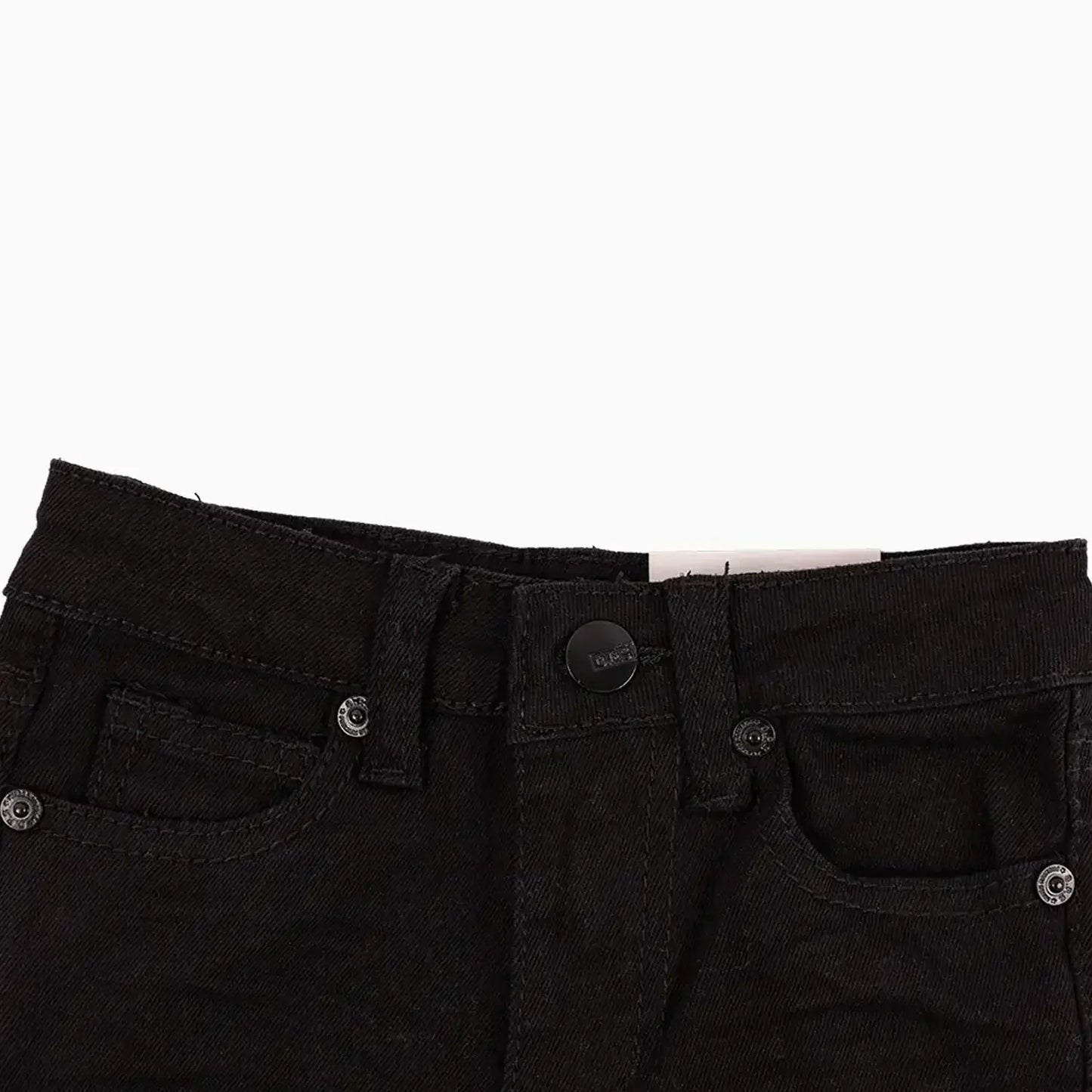 Kid's Slim Fit Cargo Denim Pant
