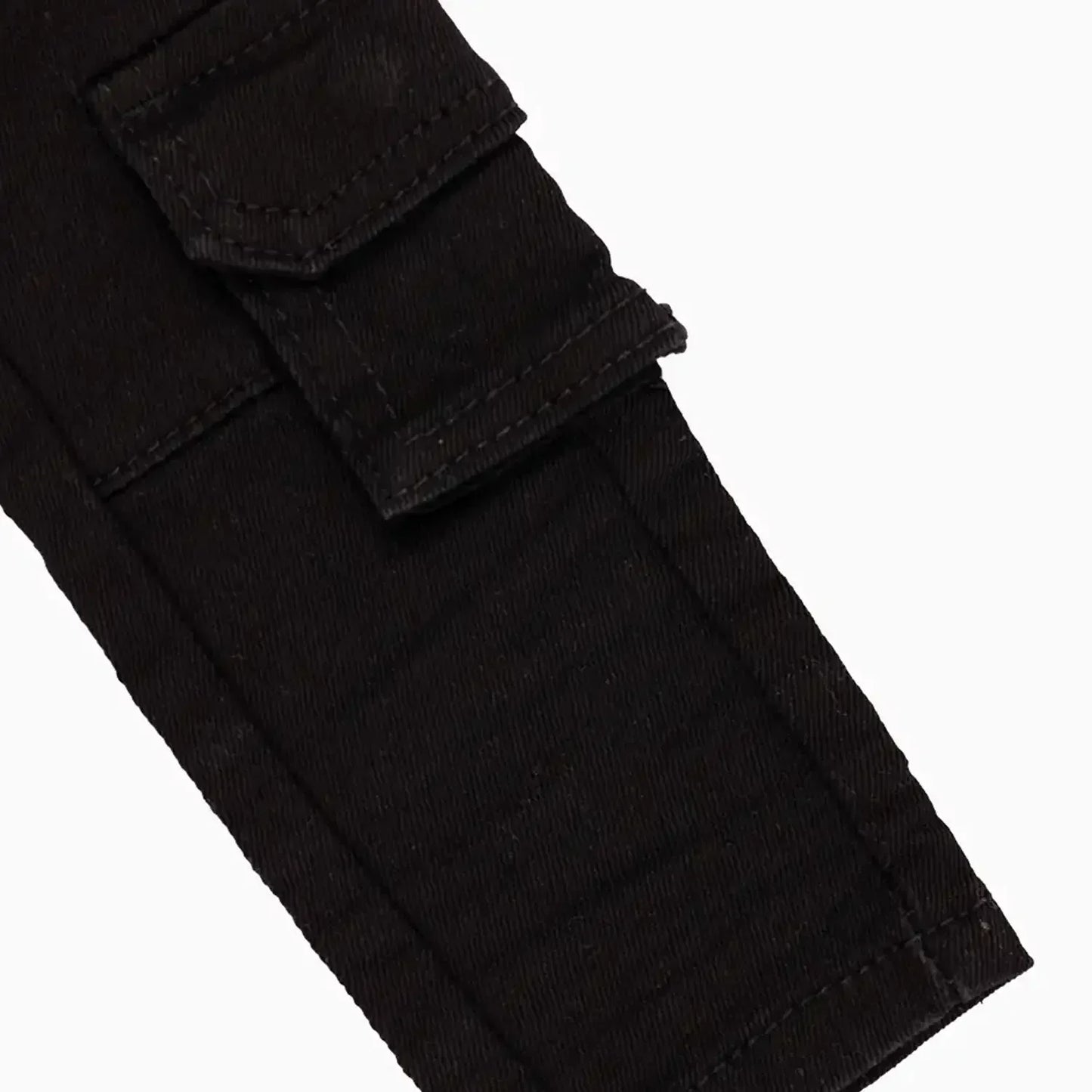Kid's Slim Fit Cargo Denim Pant