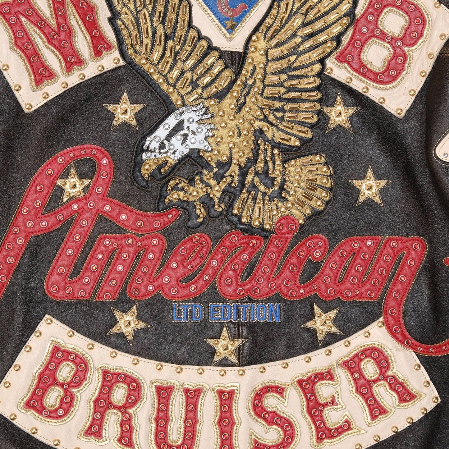Men's American Bruiser Plush Leather Jacket