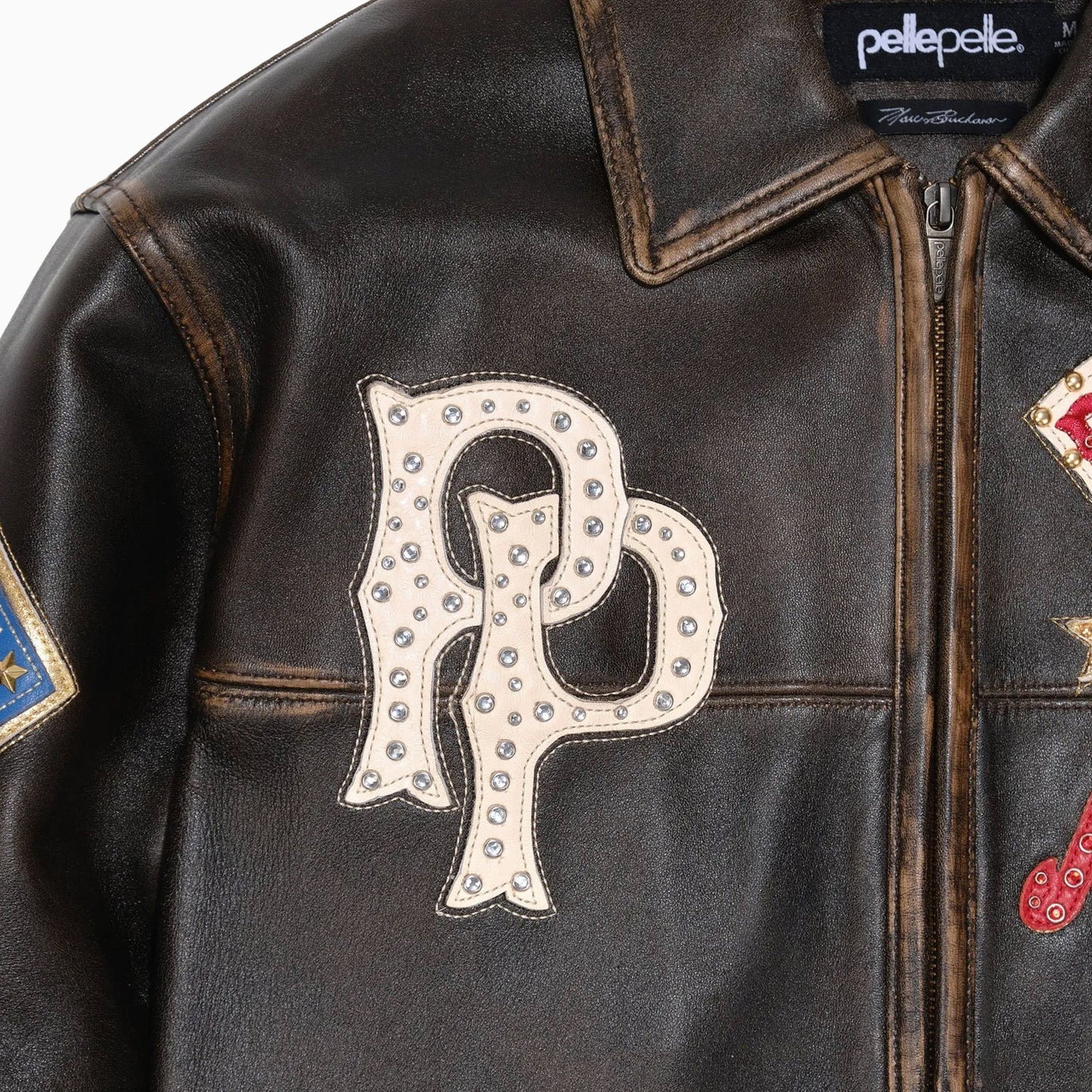 Men's American Bruiser Plush Leather Jacket