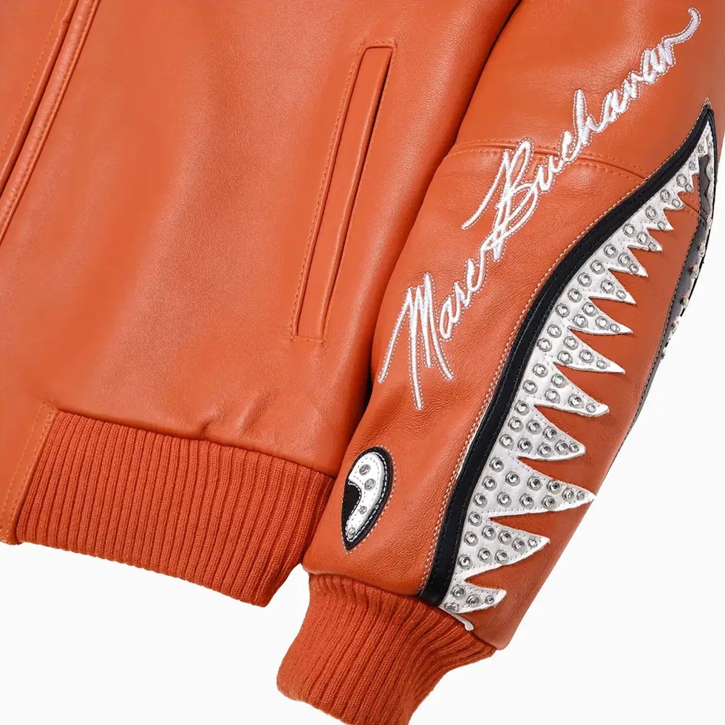 Men's American Bruiser Plush Leather Jacket