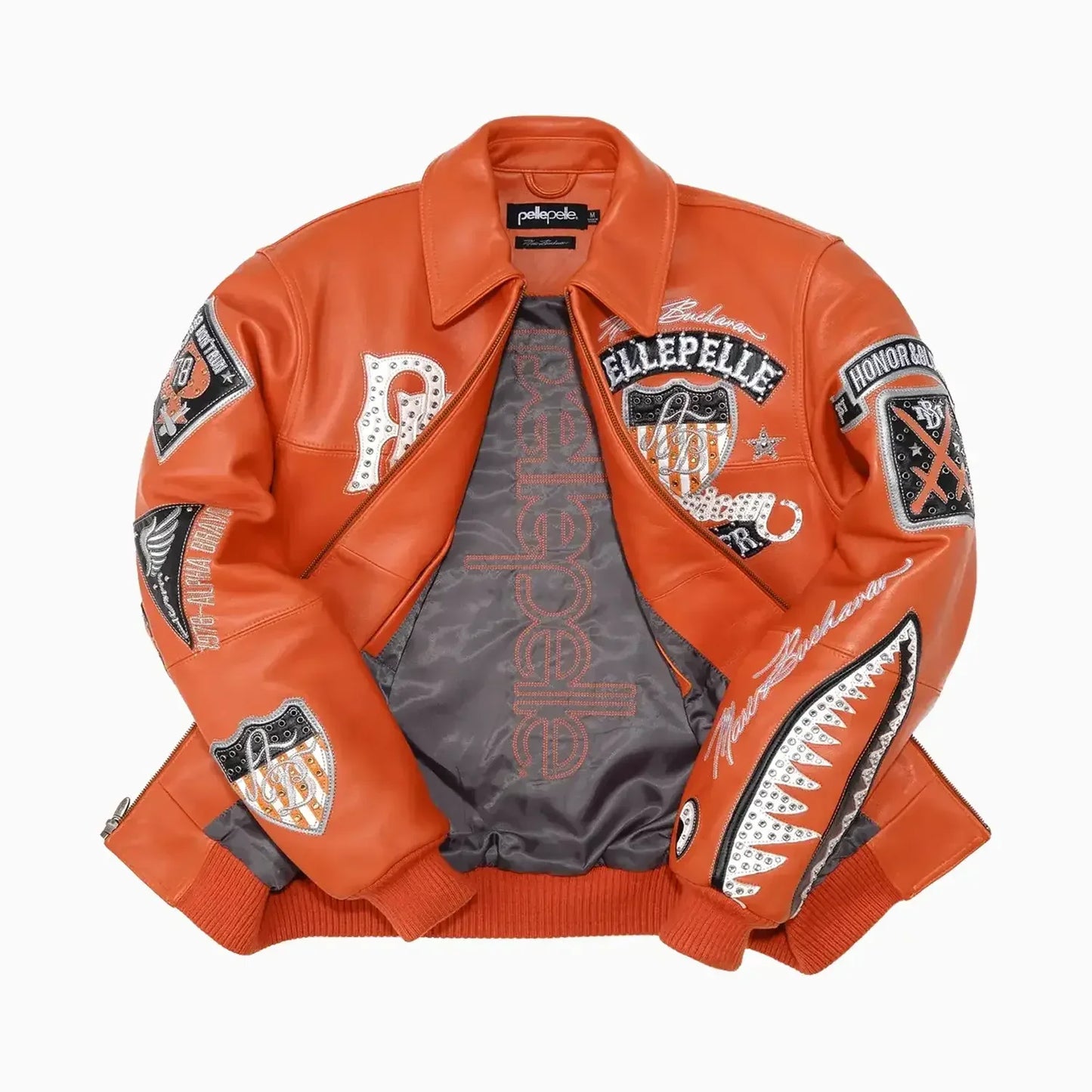 Men's American Bruiser Plush Leather Jacket