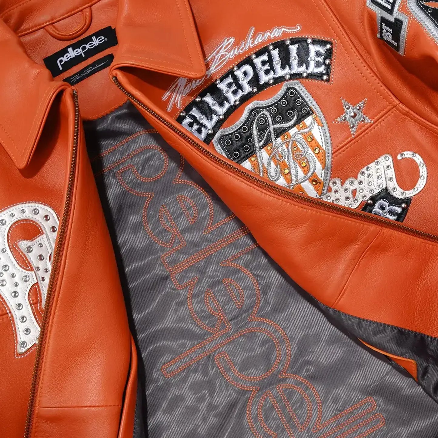 Men's American Bruiser Plush Leather Jacket