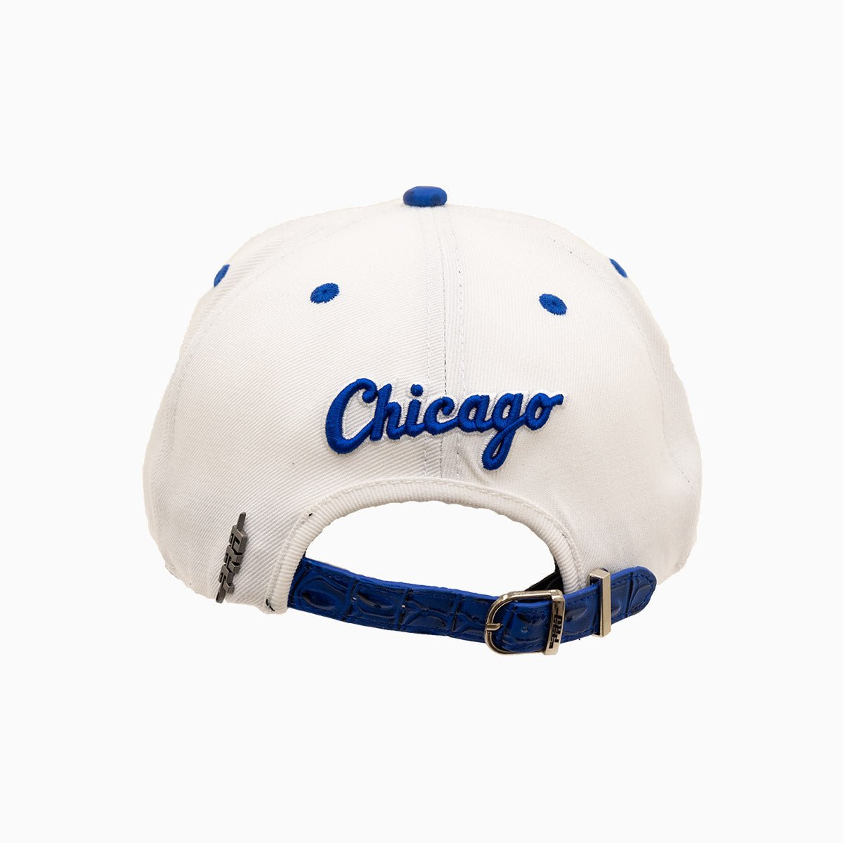 Chicago White Sox MLB With Leather Visor Wool Flat Hat