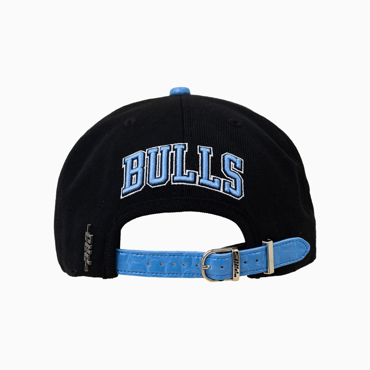 Chicago Bulls NBA Leather Visor Wool Snapback Hat