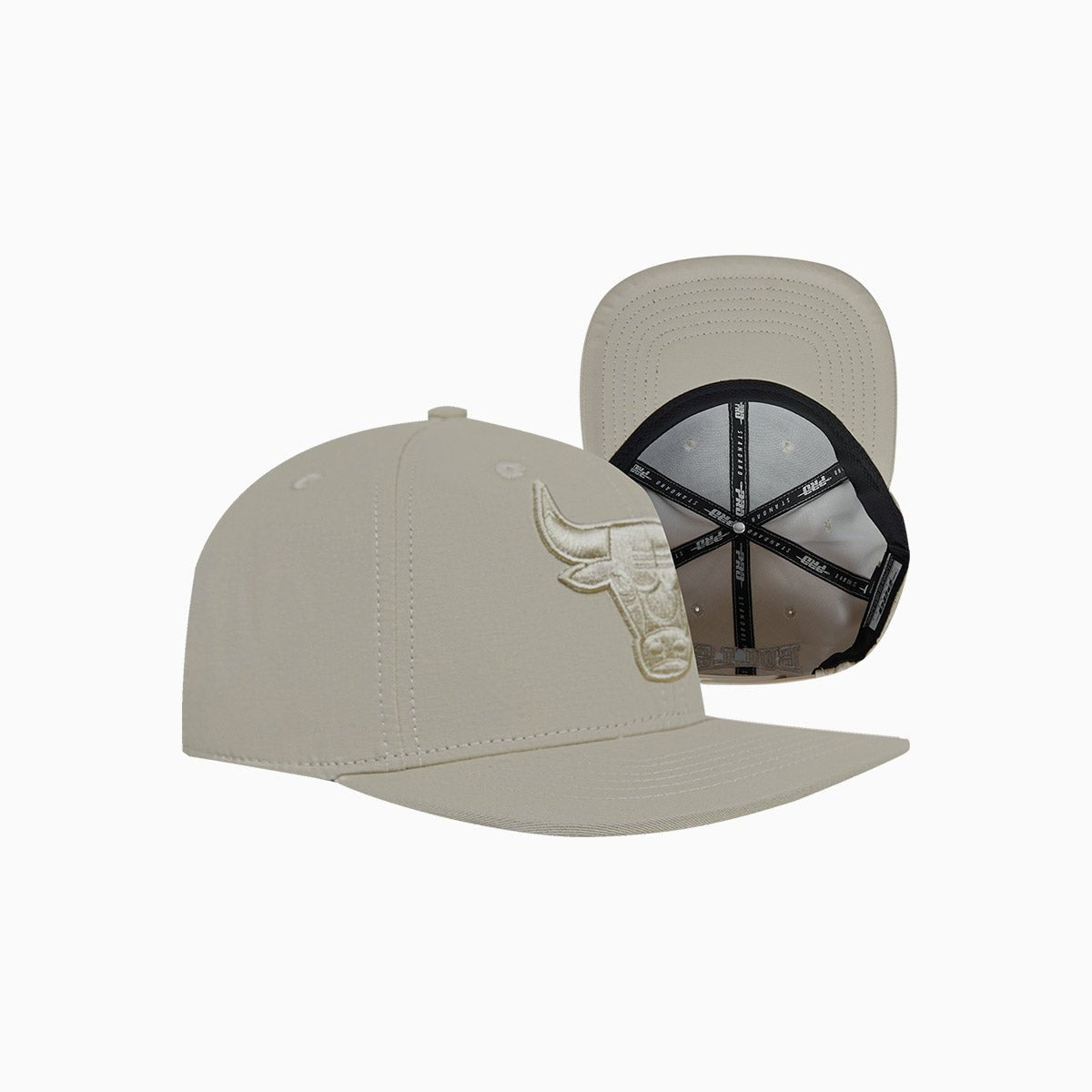 Chicago Bulls Neutral NBA Wool Snapback Hat