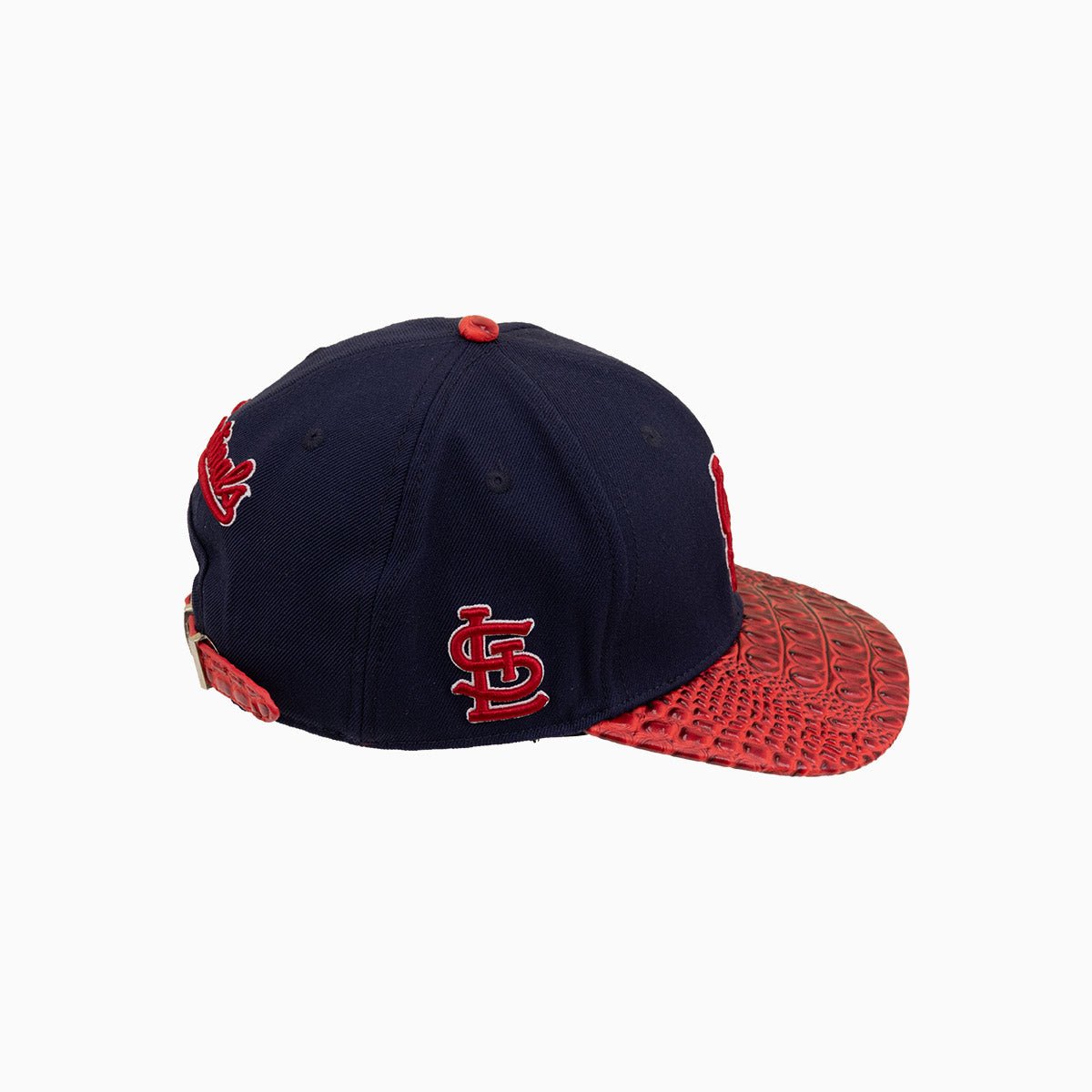 St. Louis Cardinals MLB Leather Flatbrim Snapback Hat