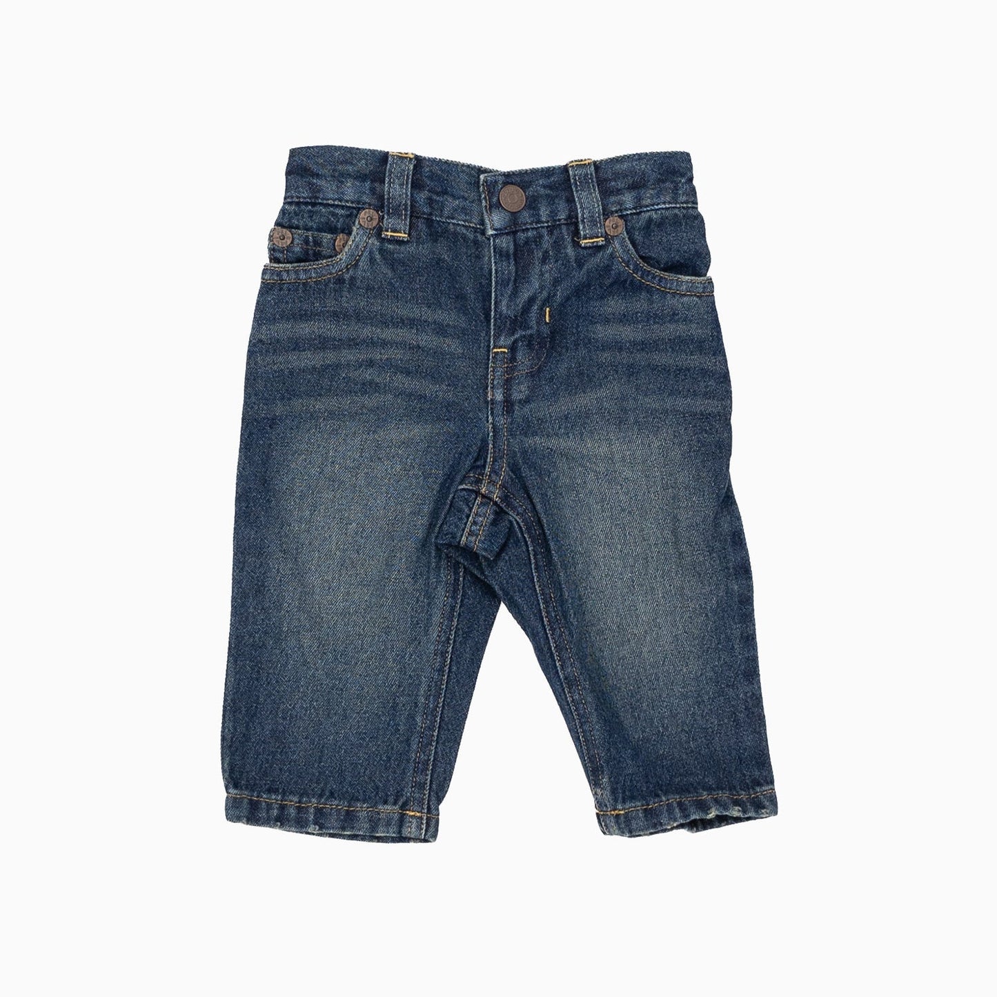 Kid's Brushed Twill Denim 2 Piece Set Outfit