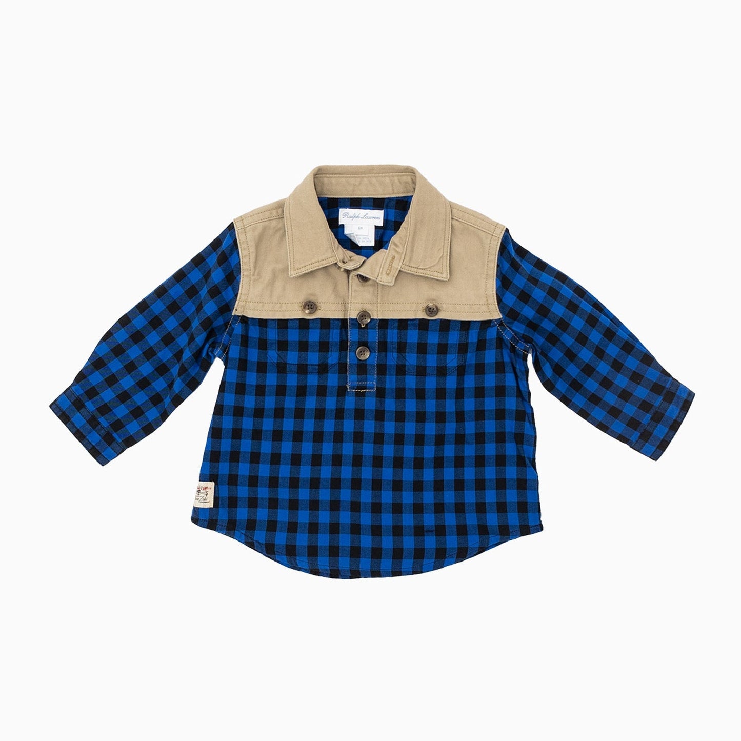 Kid's Brushed Twill Denim 2 Piece Set Outfit