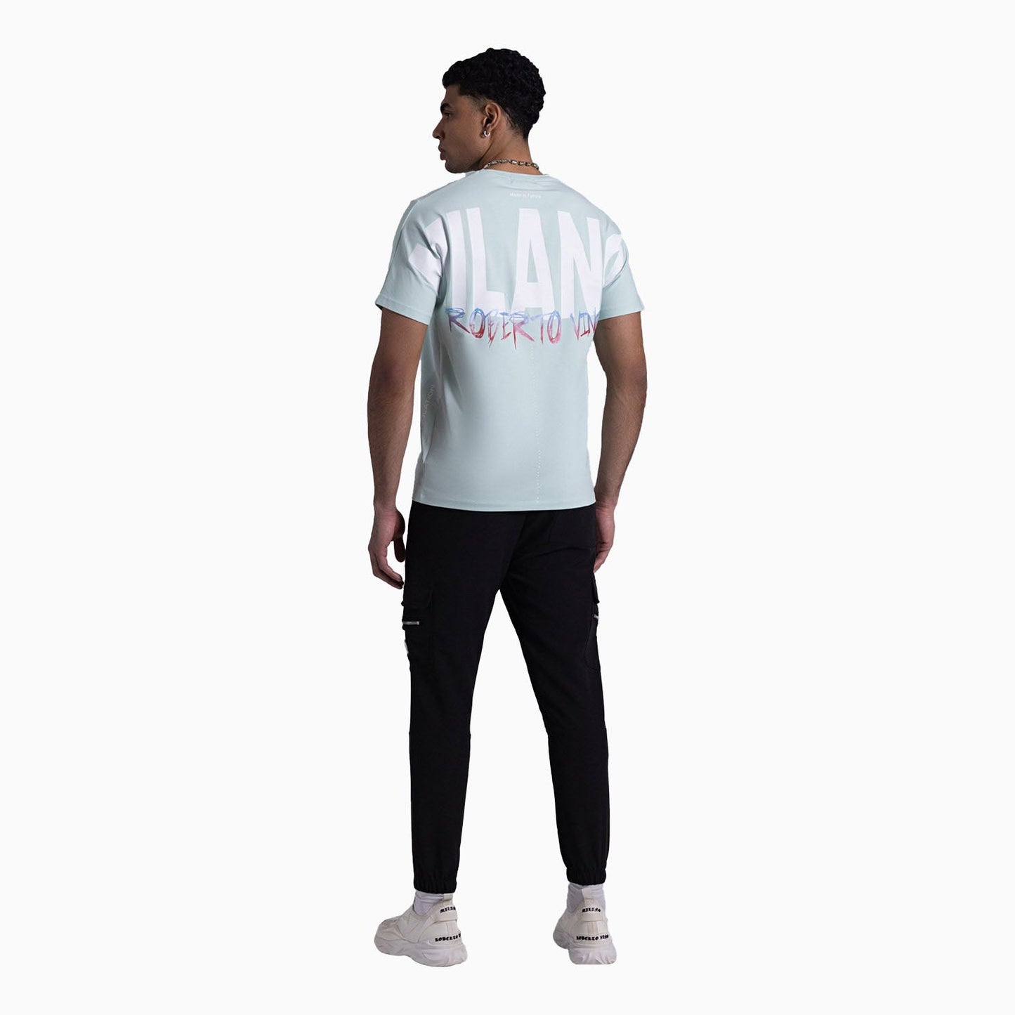 Men's Big Logo Crew Neck T Shirt