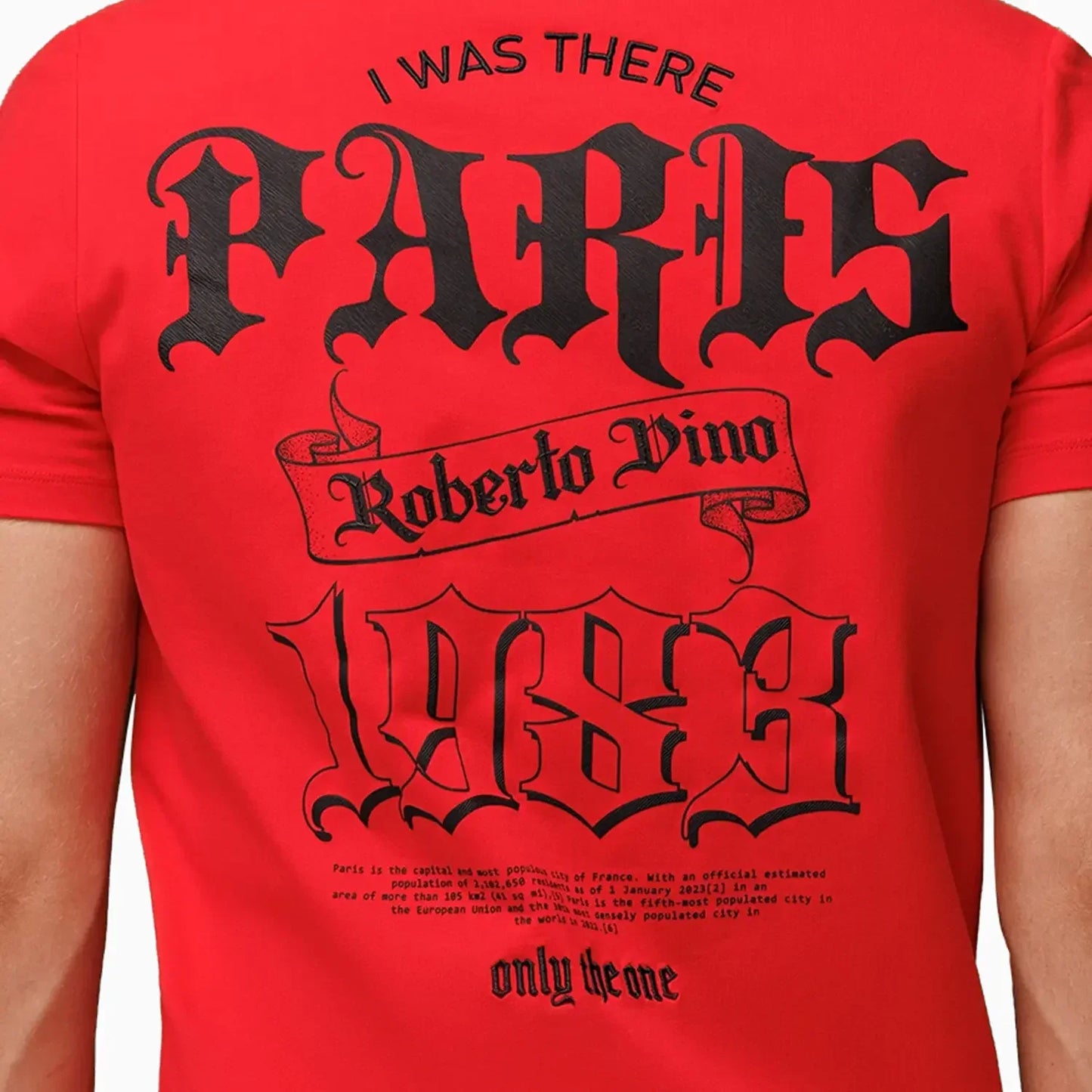 Men's One Paris Short Sleeve T-Shirt