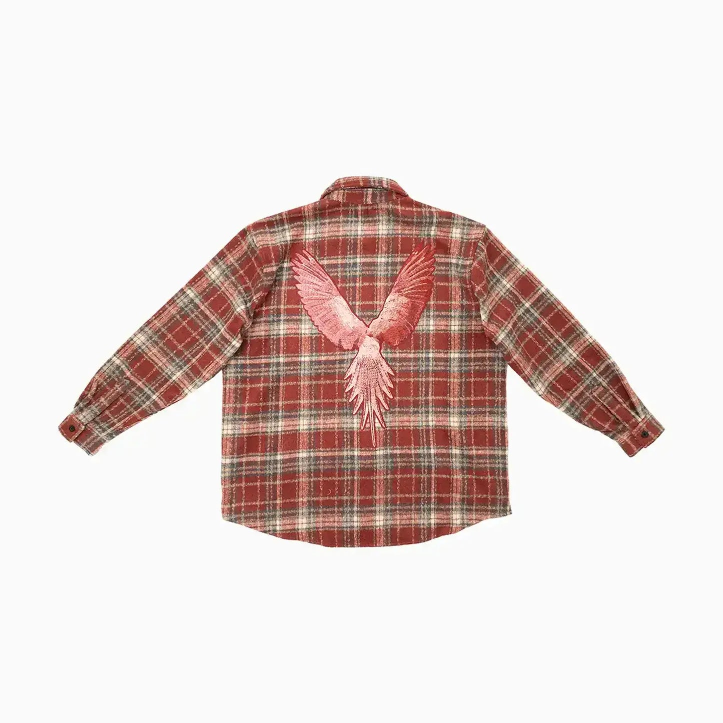 Men's Peace Heavy Flannel Shirt