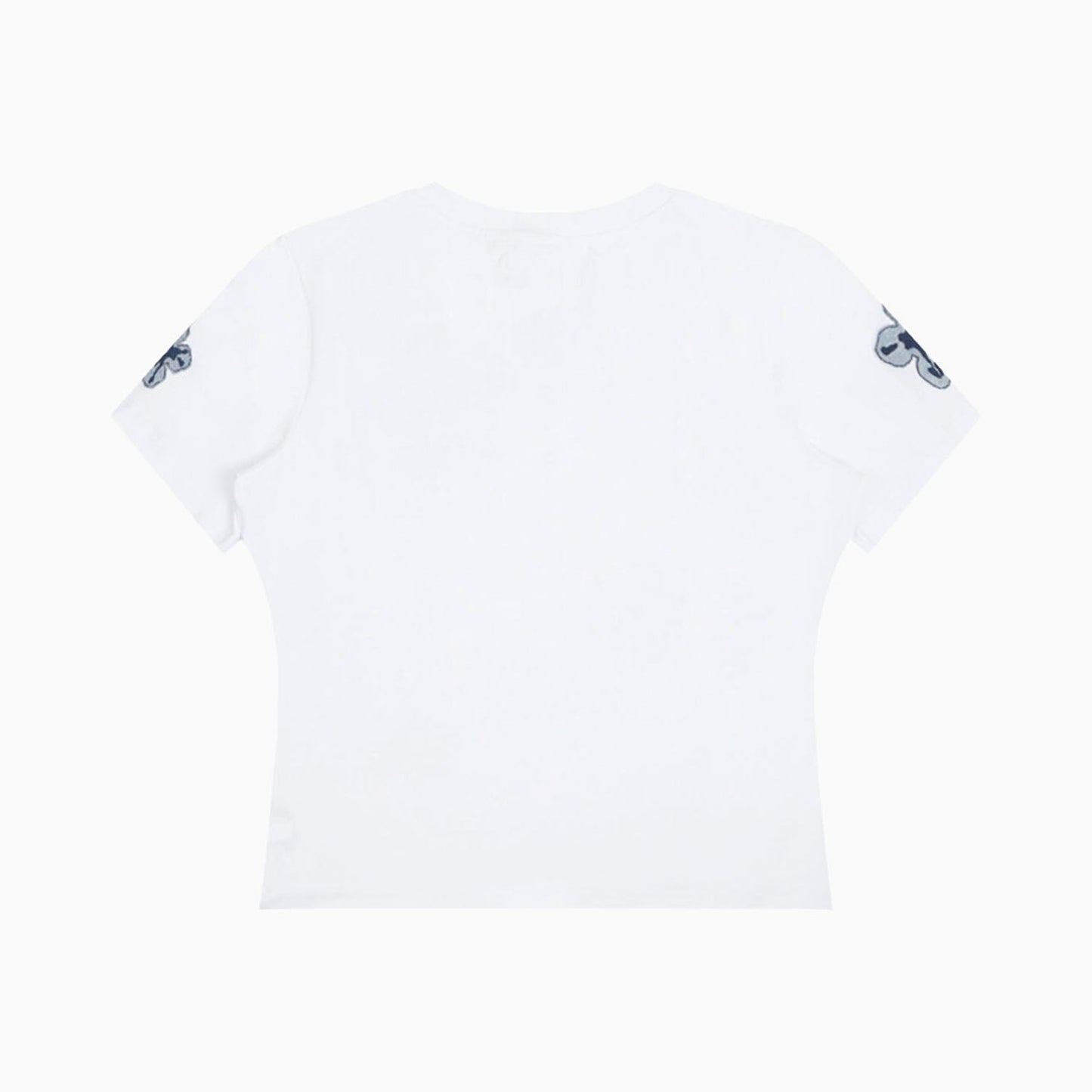 Women's Denim Patch Tear T Shirt