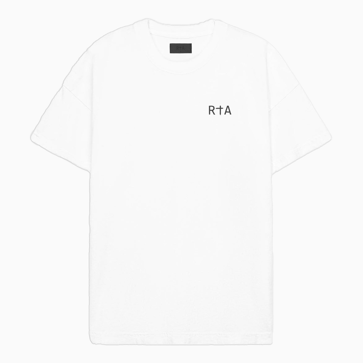 Men's Black Chest Logo T-Shirt