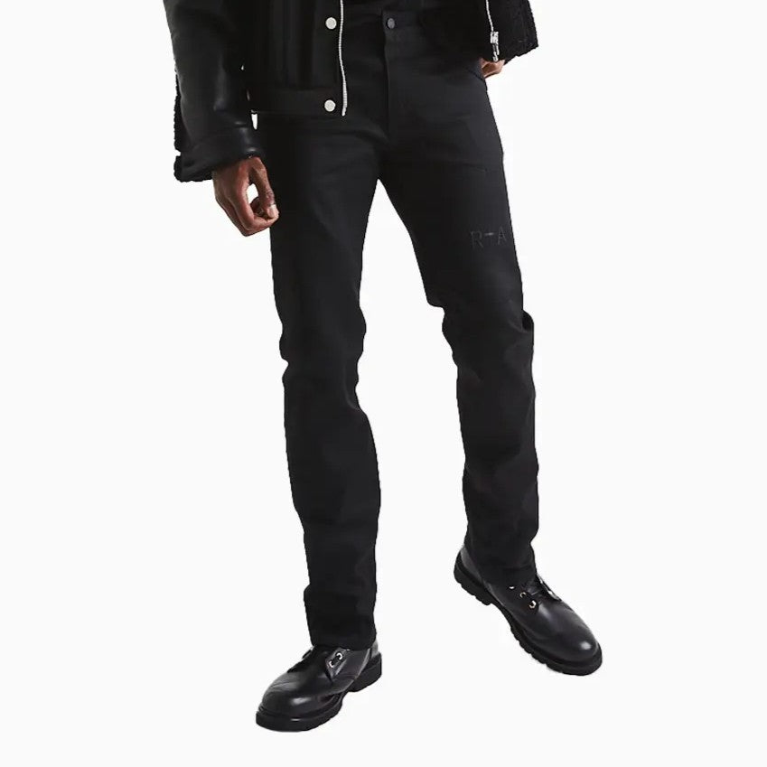 Men's Bryant Black Raw Denim Pant