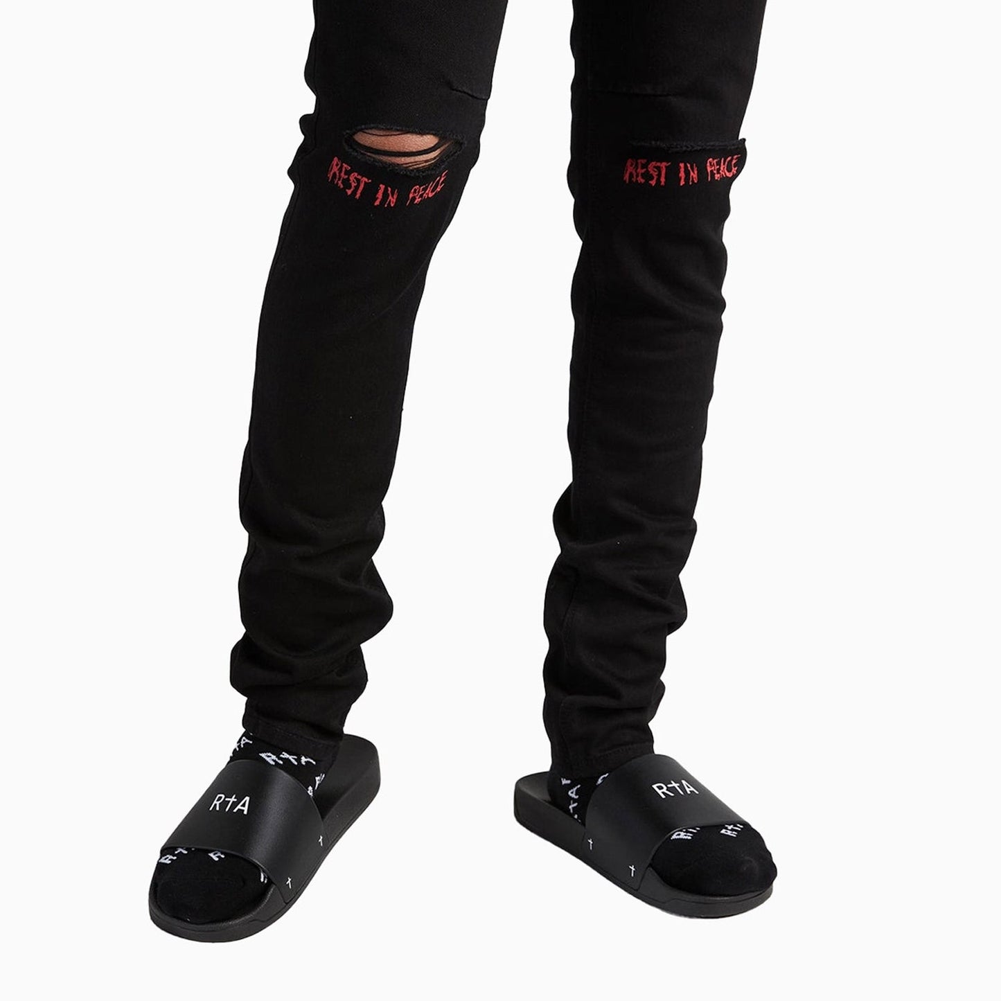 Men's Bryant Rest In Peace Skinny Denim Pant