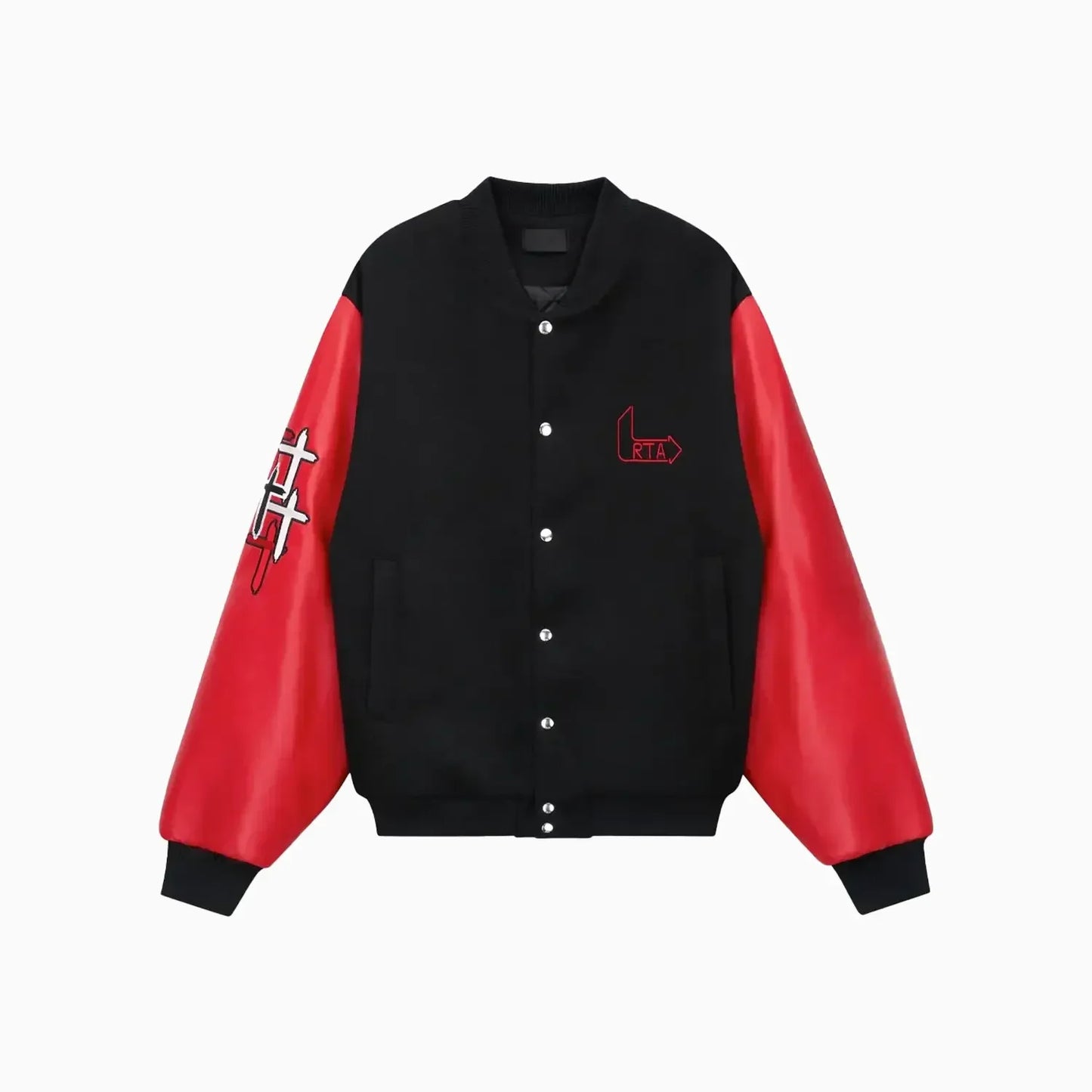 Men's Marty Script Logo Varsity Jacket