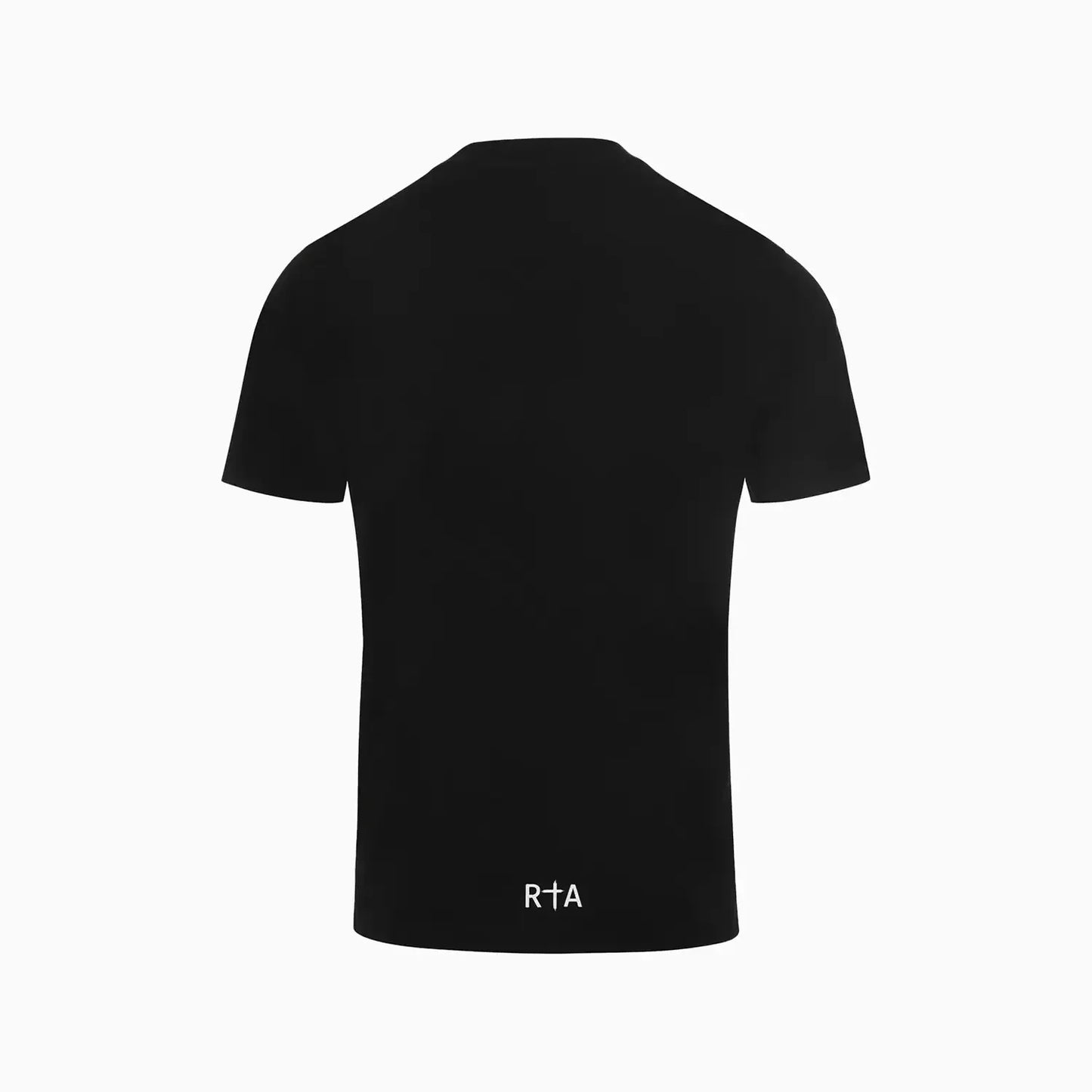 Men's Short Sleeve White Logo T-Shirt