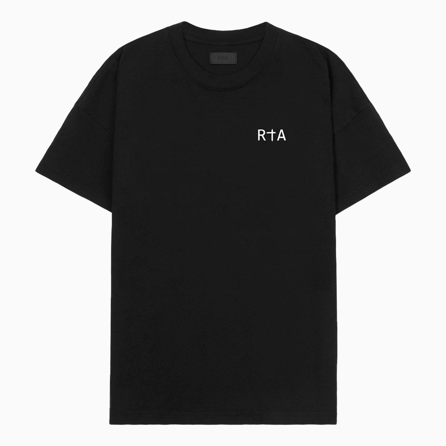 Men's White Chest Logo T-Shirt