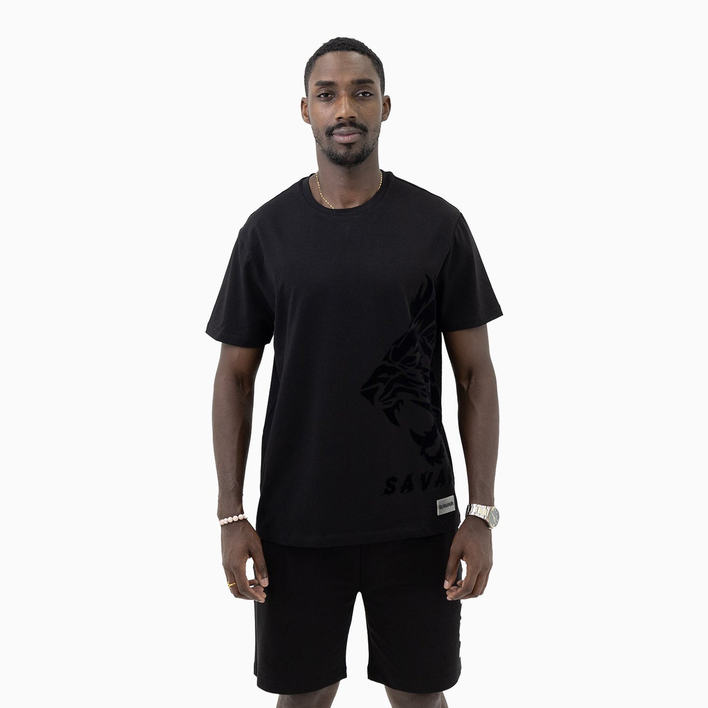 Men's Beast Fearless Brave Short Sleeve T-Shirt