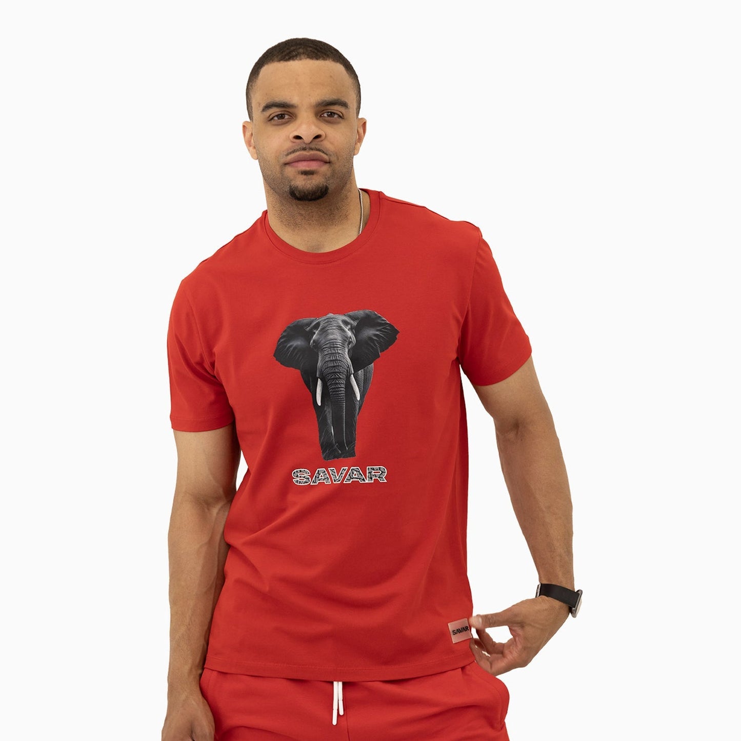 Men's Elephant Logo Short Sleeve T-Shirt